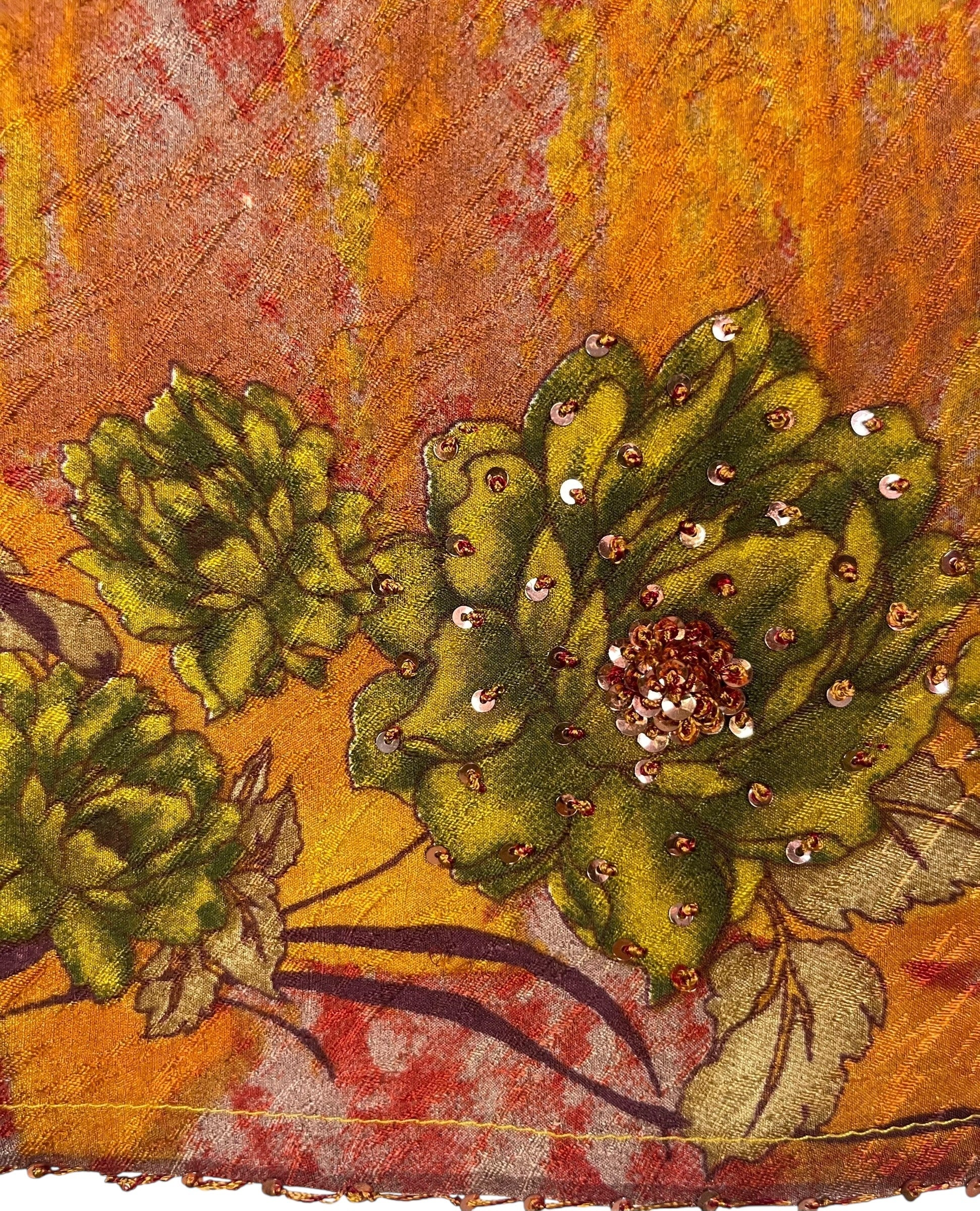 SOLD  PRC6877 Avatar Pure Silk Boxy Top