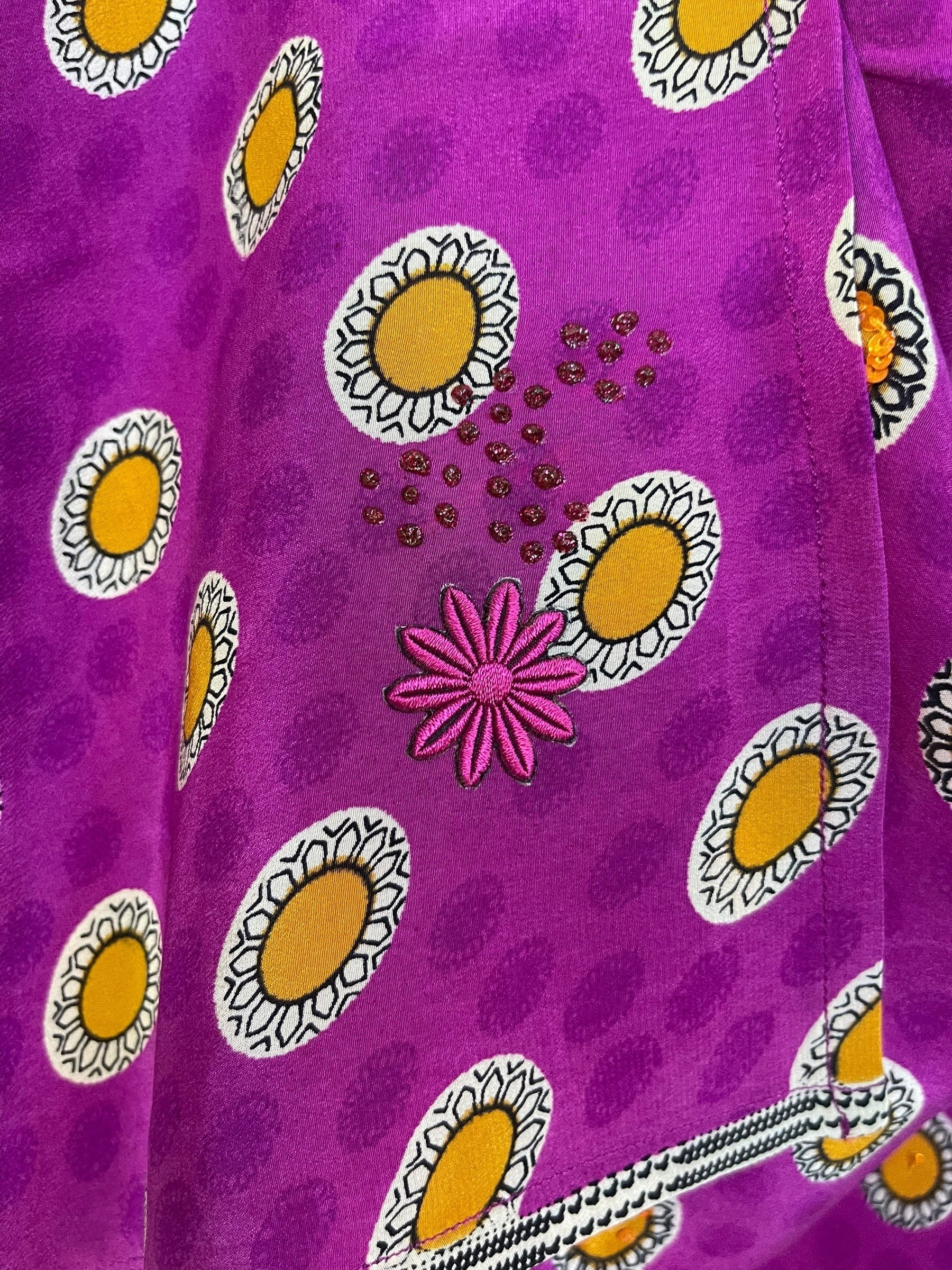 PRC6976 Avatar Pure Silk Capelet Poncho