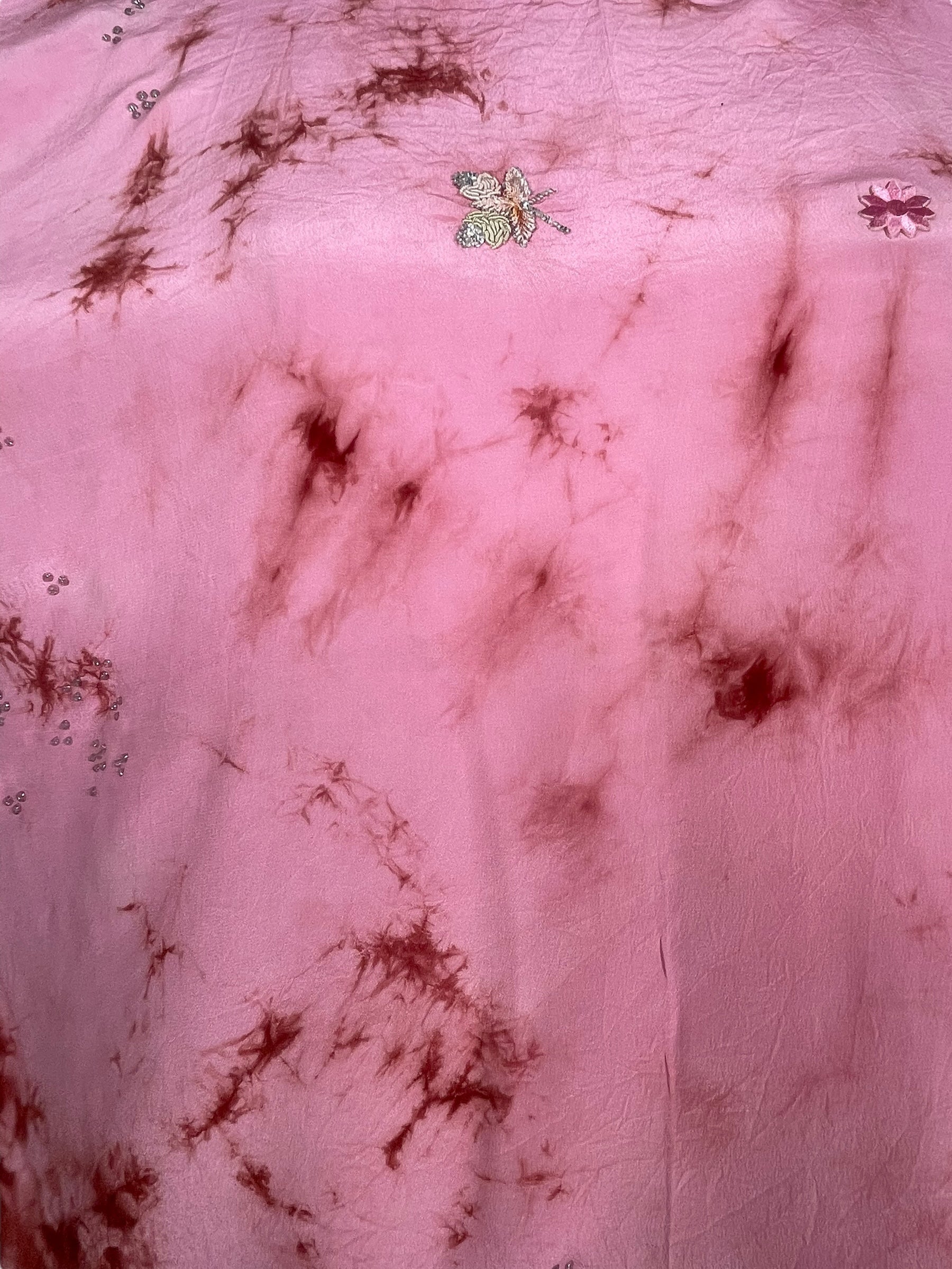 PRC7840 Avatar Pure Silk Side Slit Top