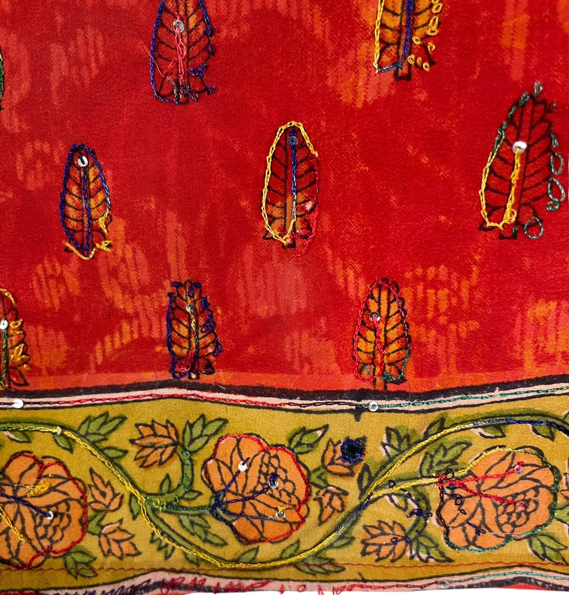 PRC6838 Avatar Pure Silk Capelet Poncho