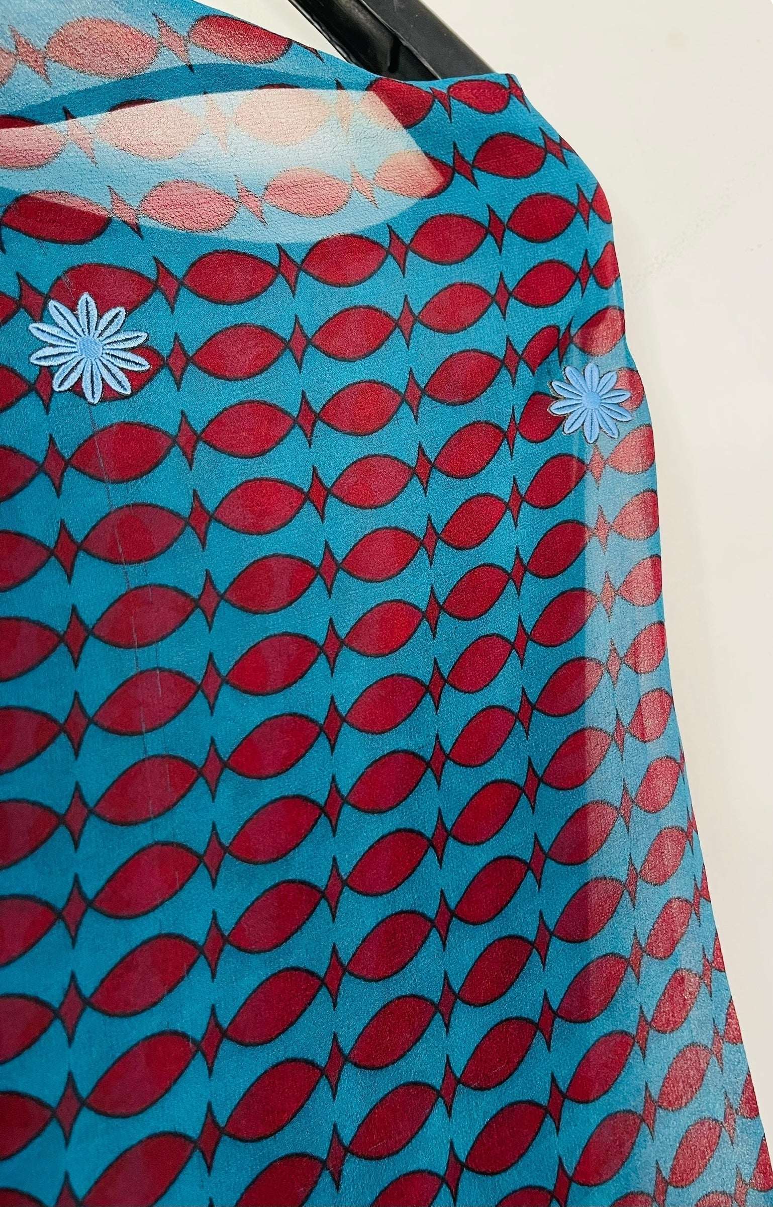 PRG7494 Sheer Avatar Pure Silk Hi Lo Top