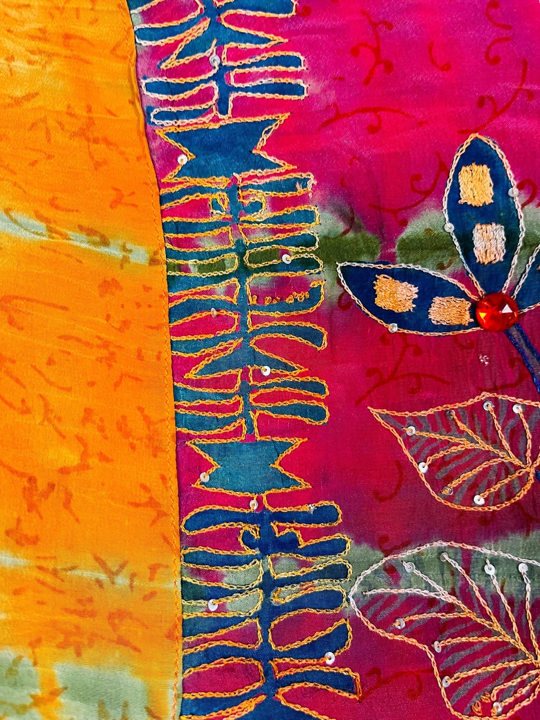 PRC7382 Avatar Reversible Pure Silk Jiva Jacket