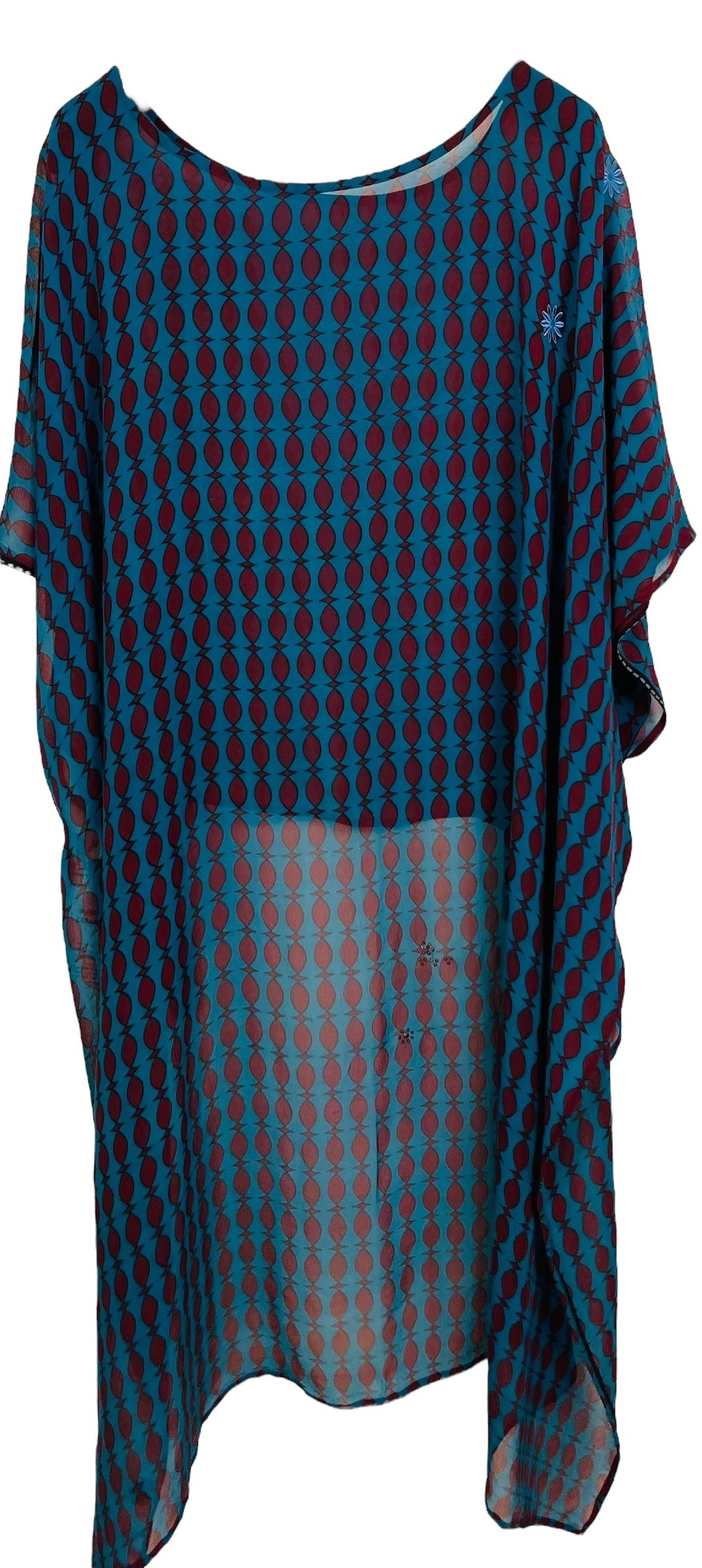 PRG7494 Sheer Avatar Pure Silk Hi Lo Top