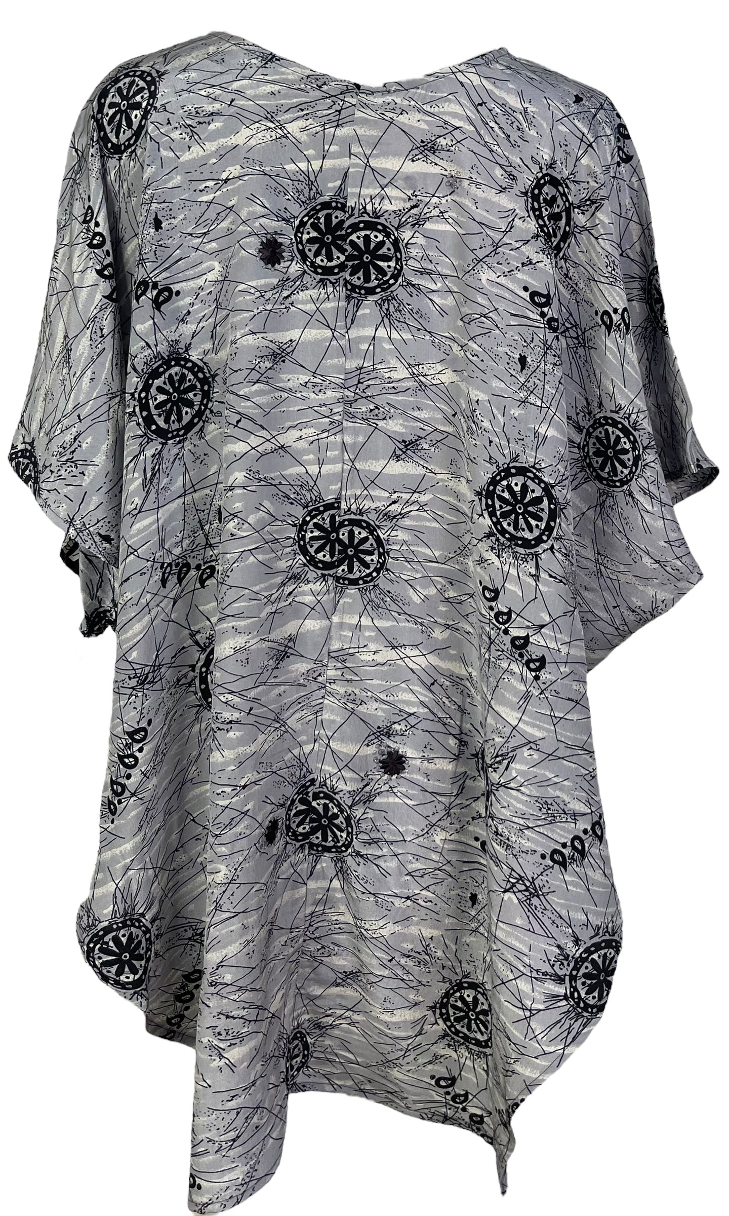 PRC7002 Avatar Pure Silk Waterfall Top