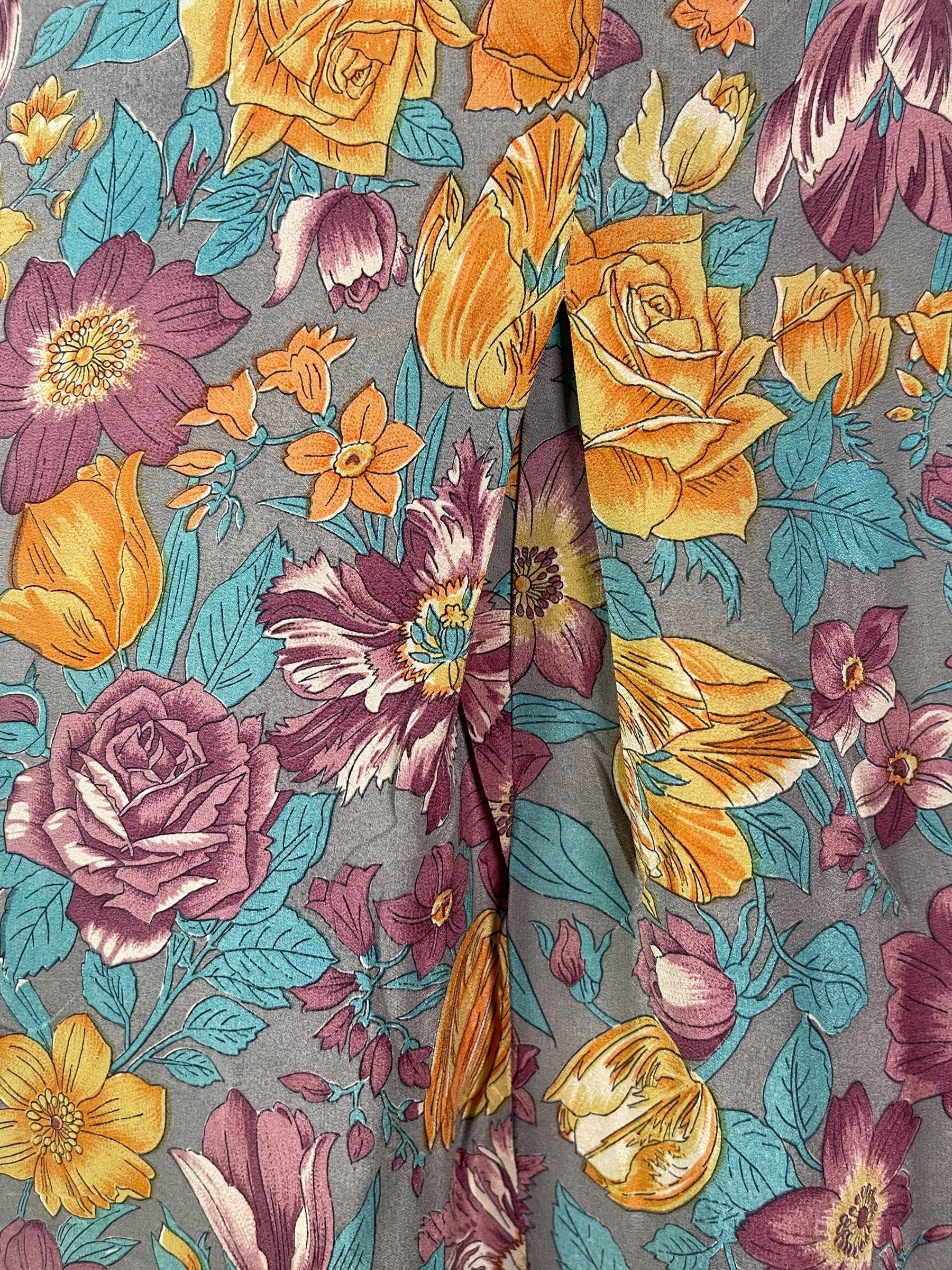 PRC6832 Avatar Pure Silk Self Pocket Tunic Dress