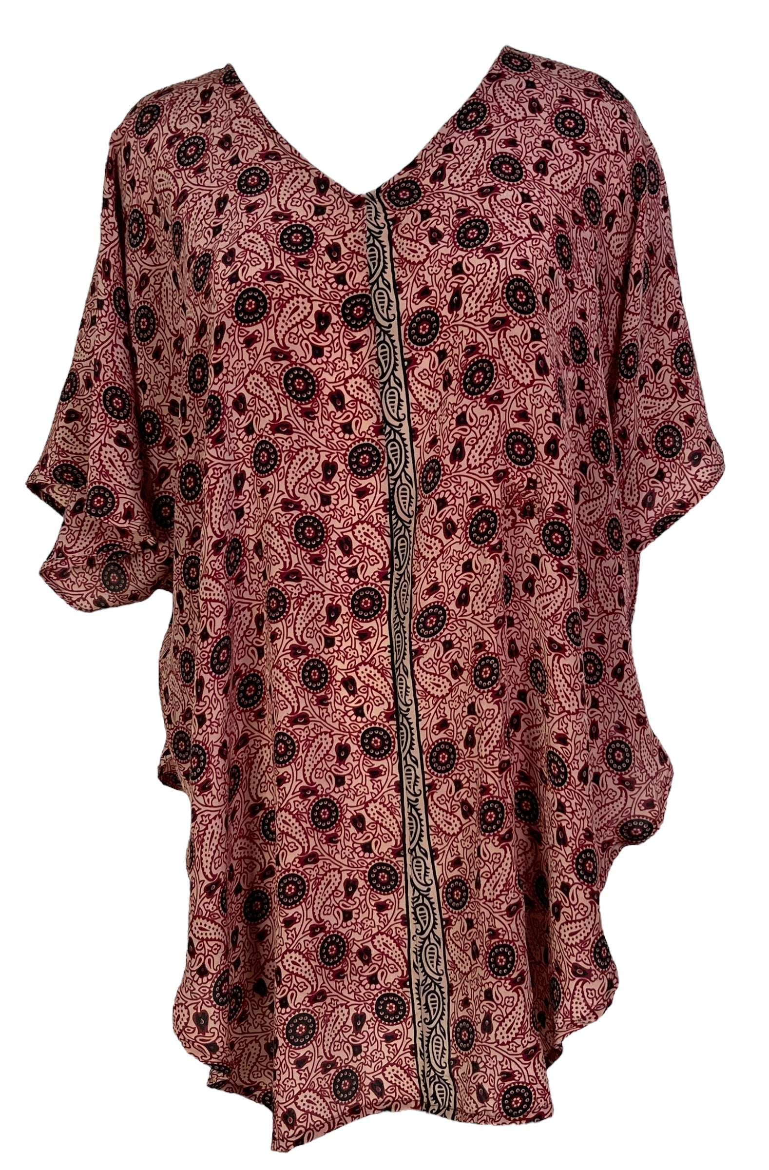 PRC6975 Avatar Pure Silk Waterfall Top