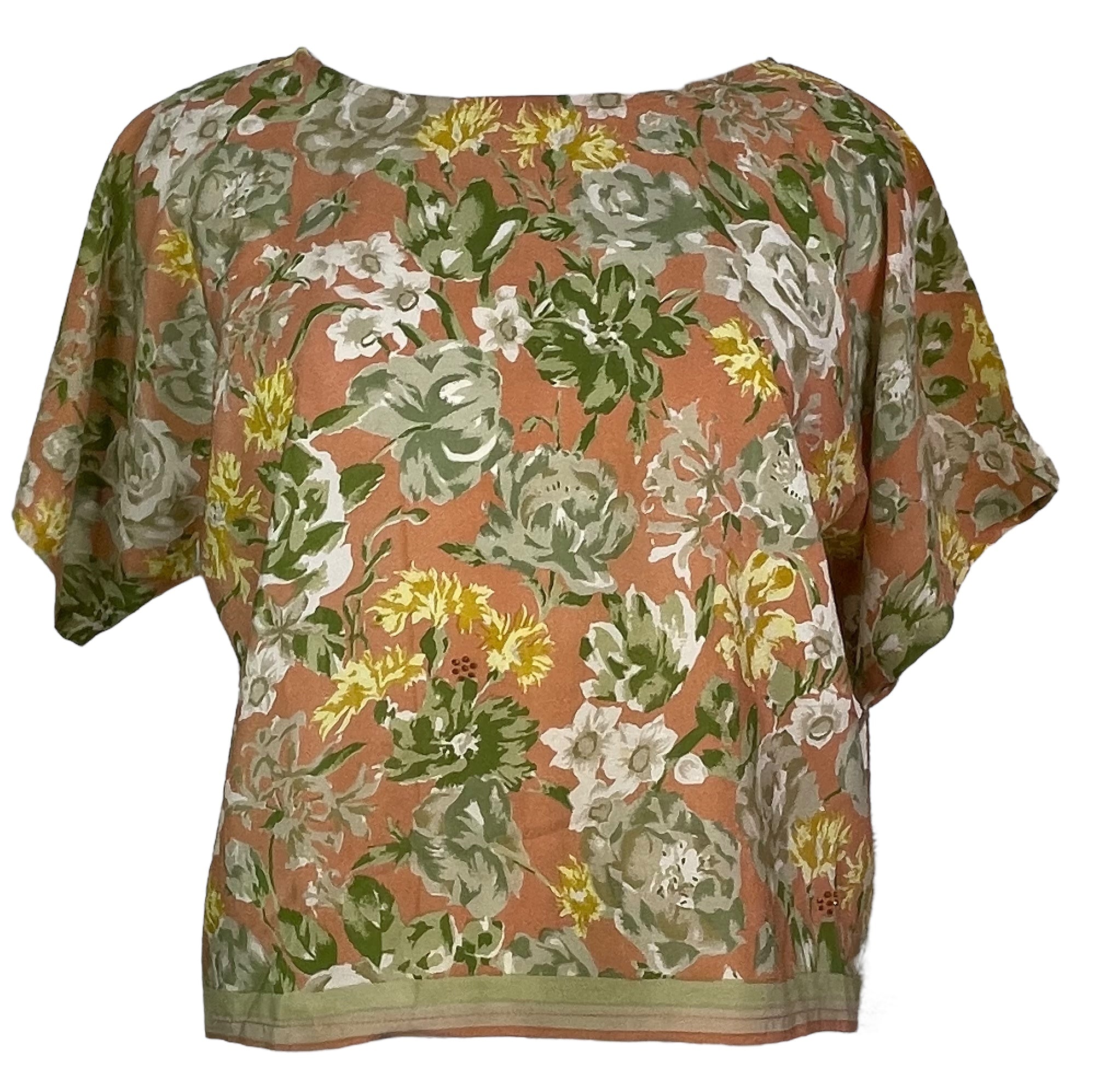 PRC5645 Avatar Pure Silk Boxy Top