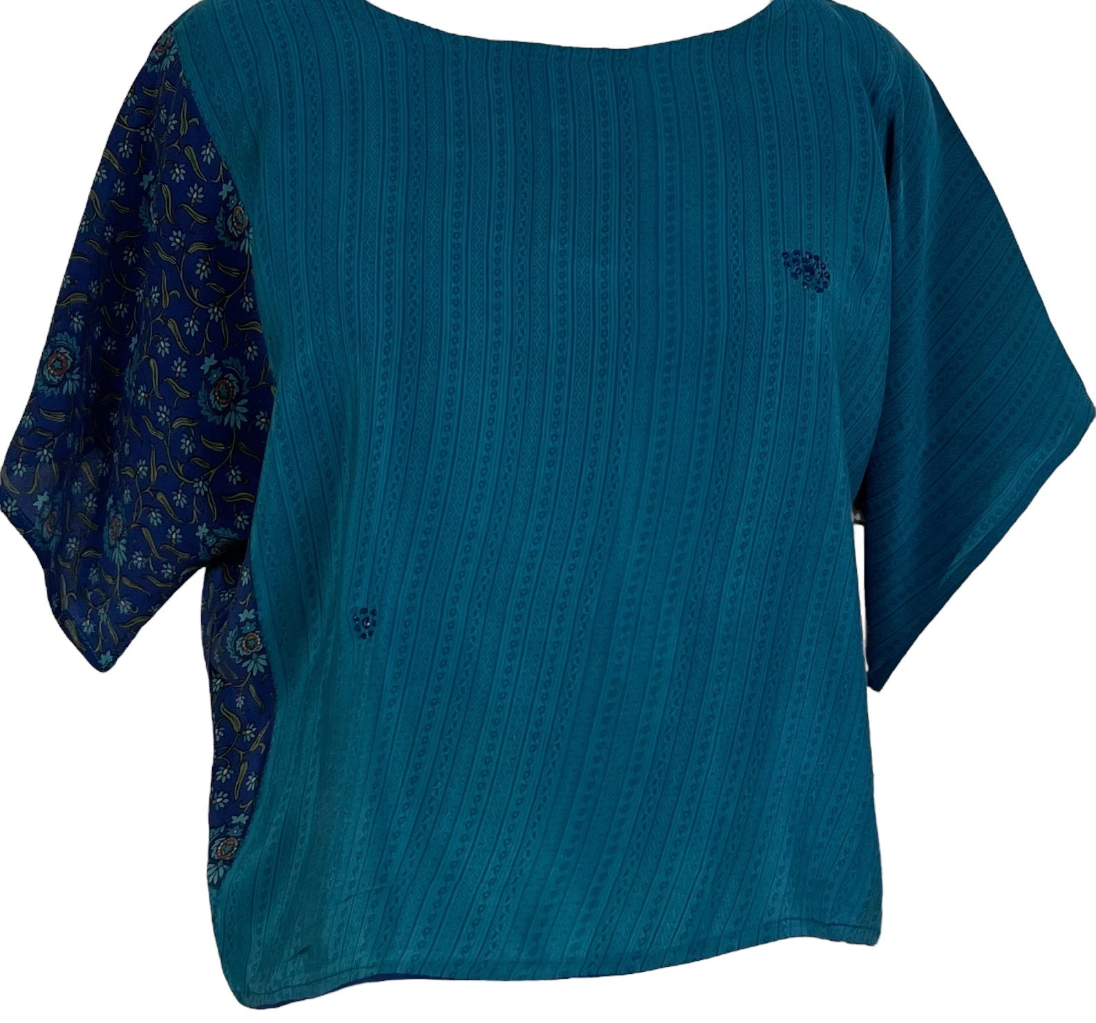 PRC6927 Avatar Pure Silk Boxy Top