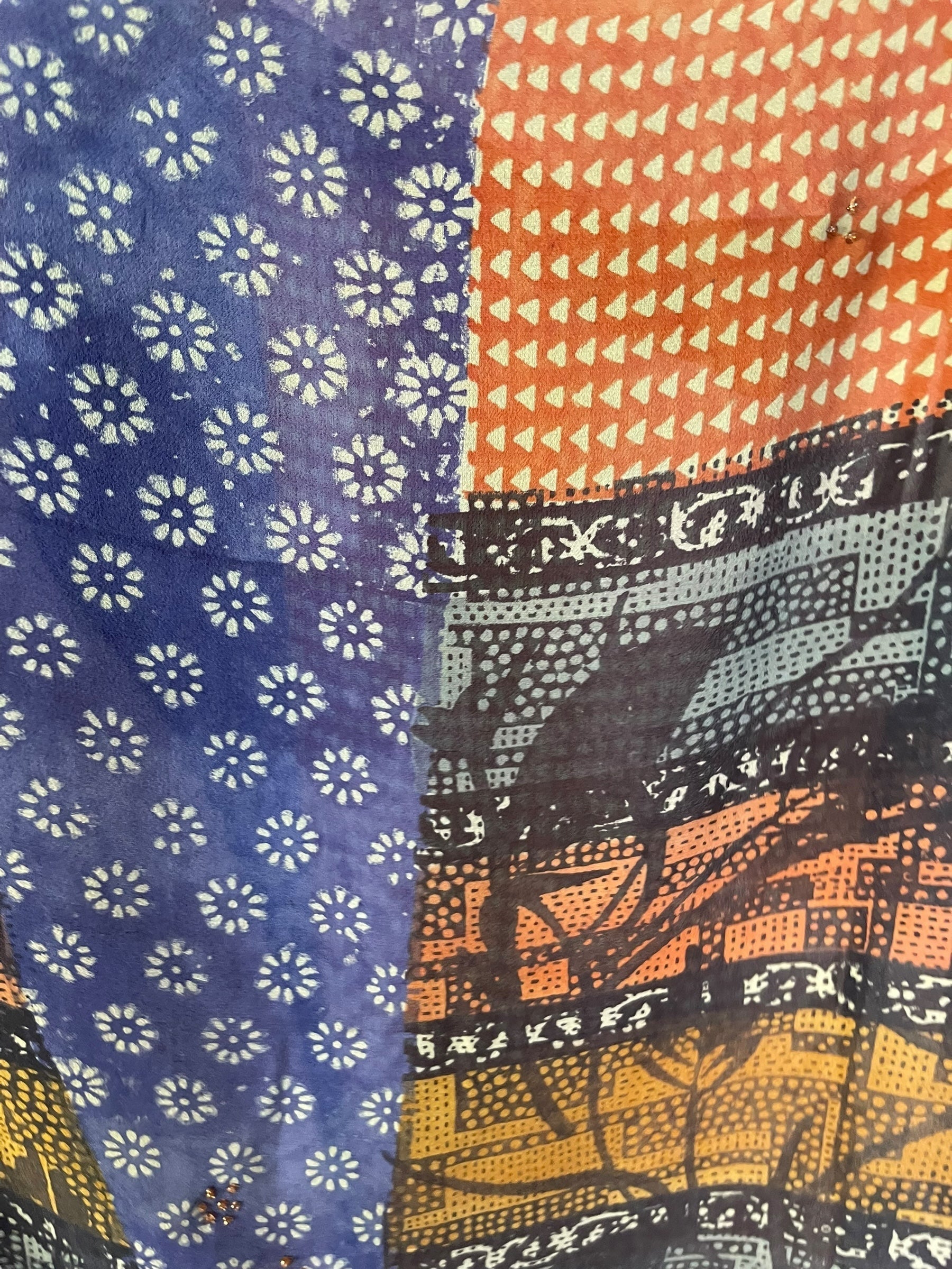 SOLD  PRG7106 Sheer Avatar Pure Silk Cardigan