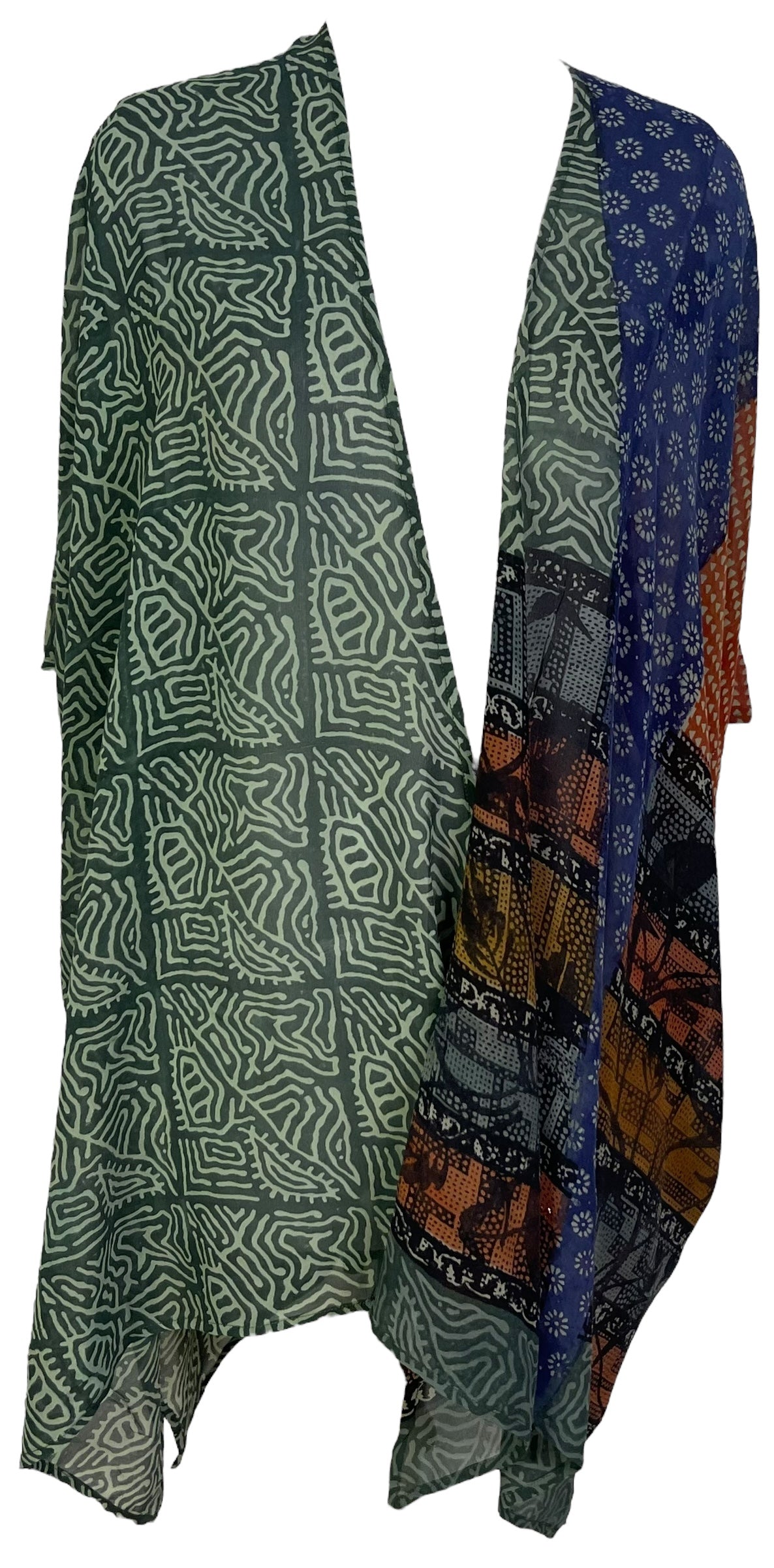 SOLD  PRG7106 Sheer Avatar Pure Silk Cardigan