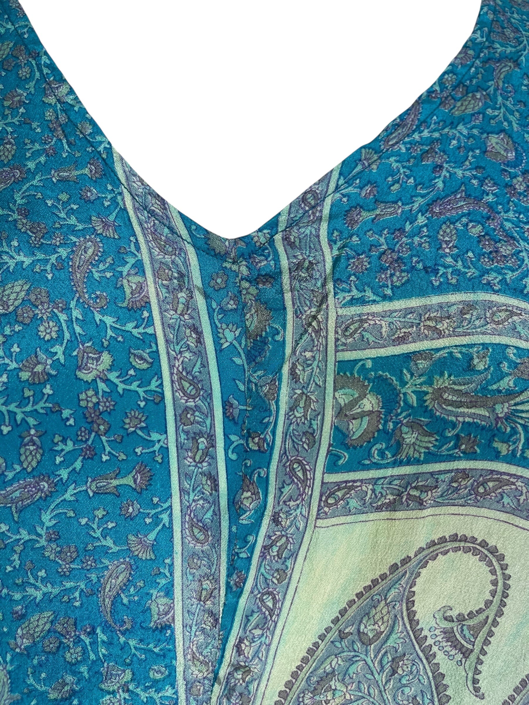 PRC6867 Avatar Pure Silk Waterfall Top