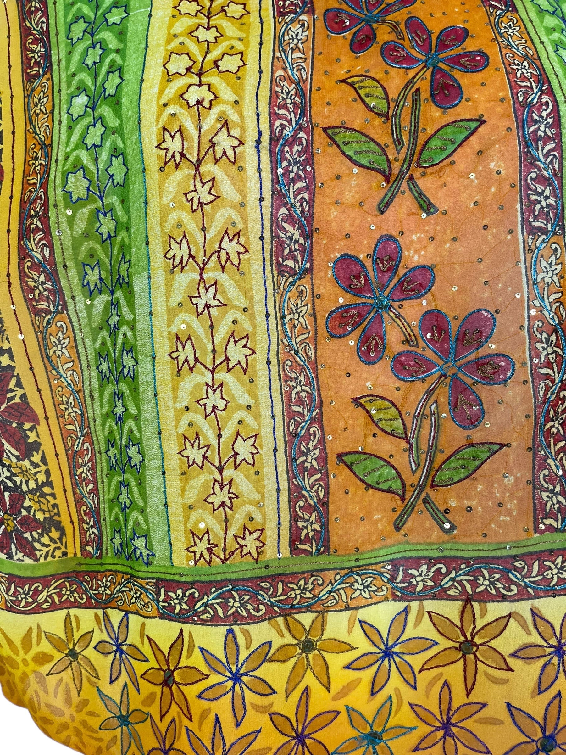 PRG6806 Sheer Avatar Pure Silk Boxy Top