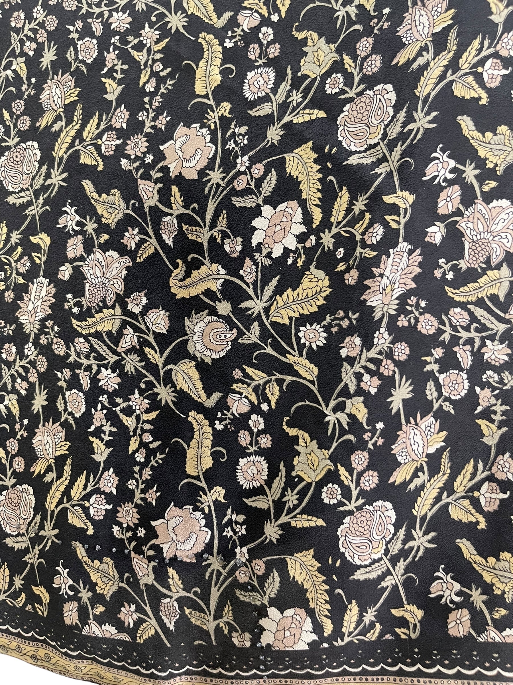 PRC6926 Avatar Pure Silk Capelet Poncho