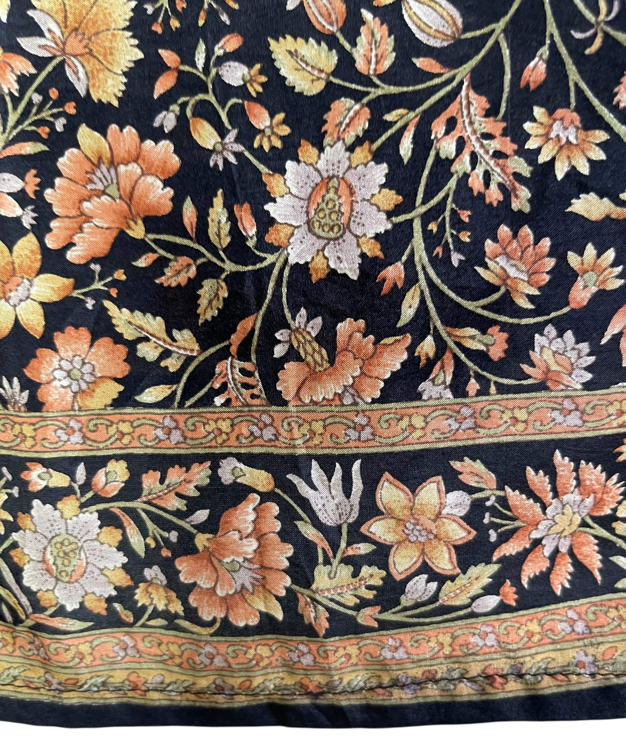 PRC7011 Avatar Pure Silk Capelet Poncho