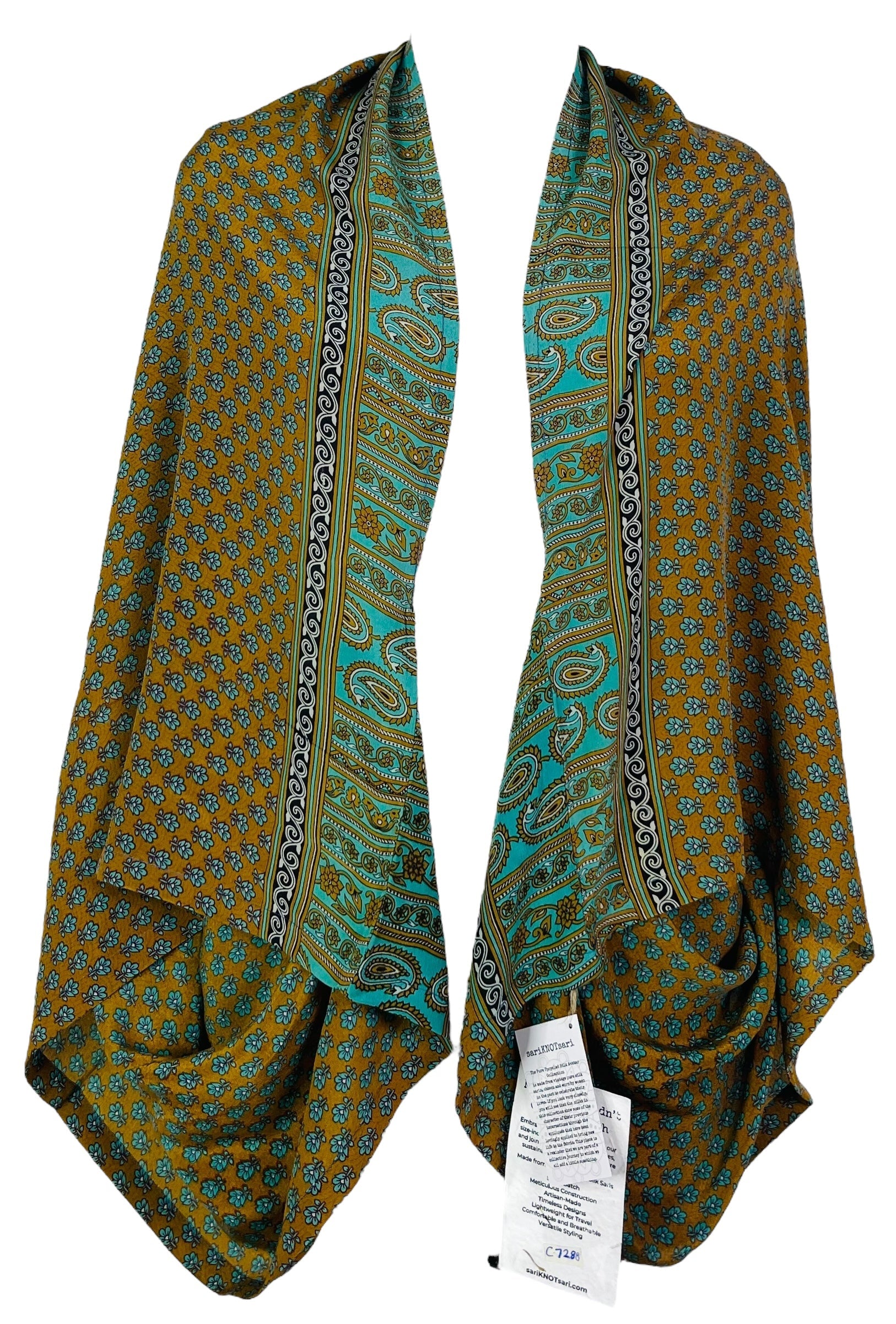 PRC7288 Avatar Pure Silk Shrug