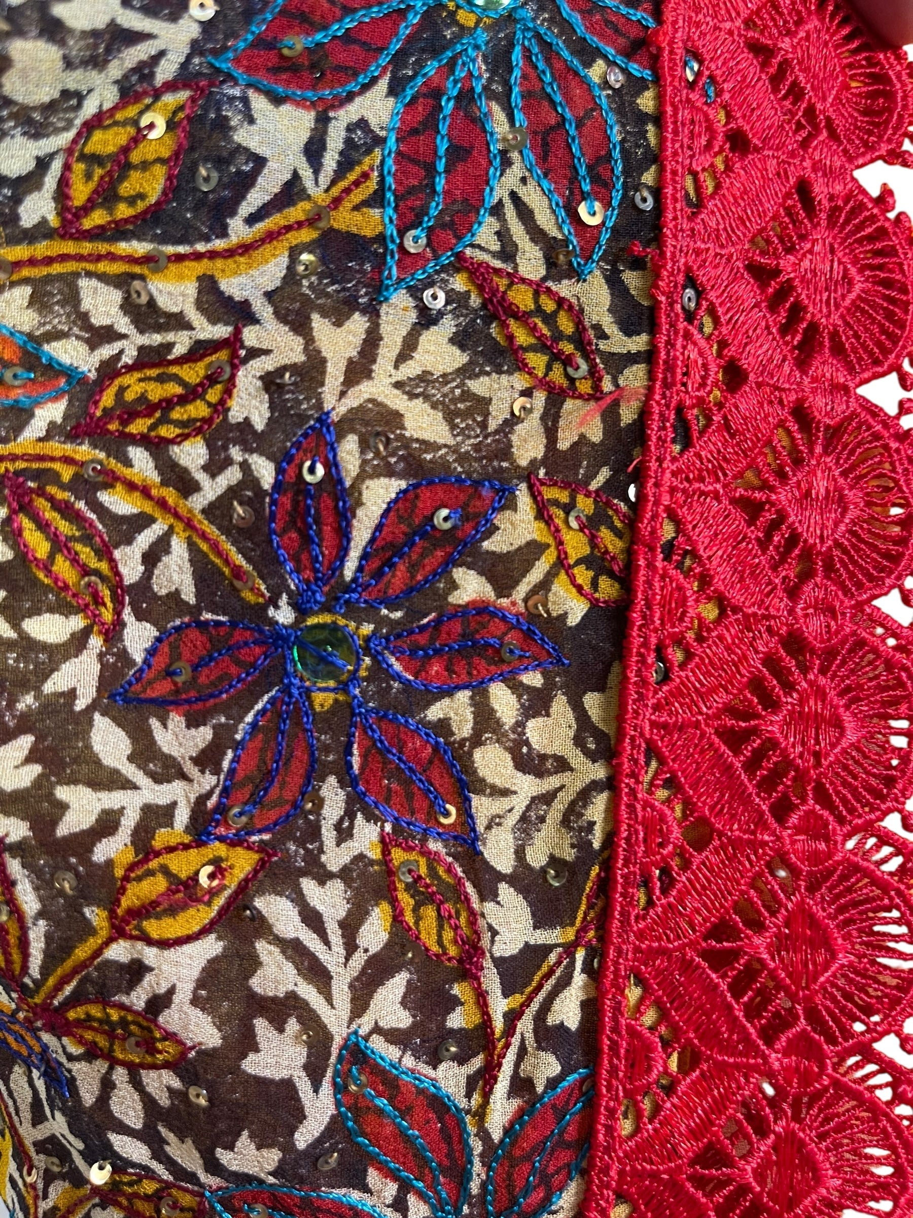 PRG6806 Sheer Avatar Pure Silk Boxy Top