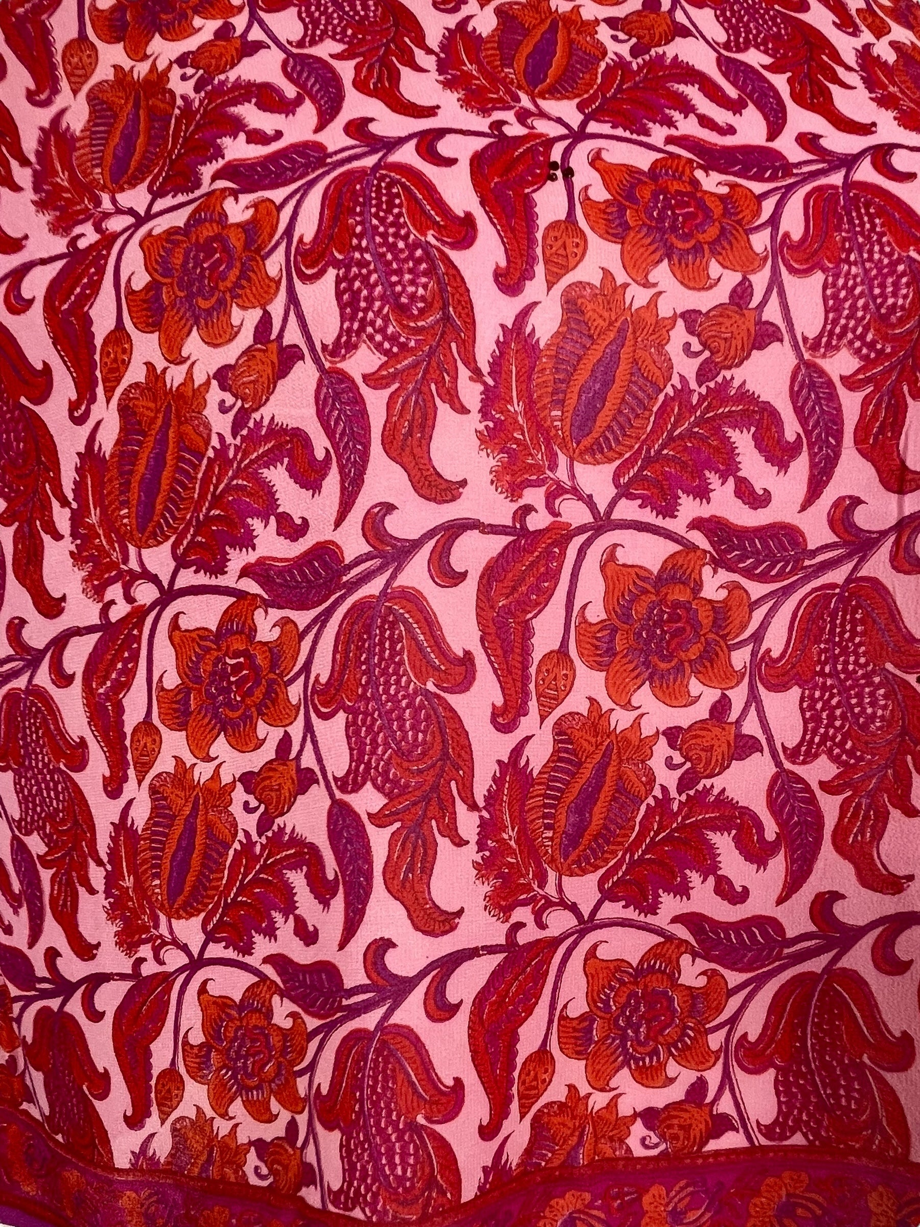 PRG4907 Sheer Avatar Pure Silk Boxy Top