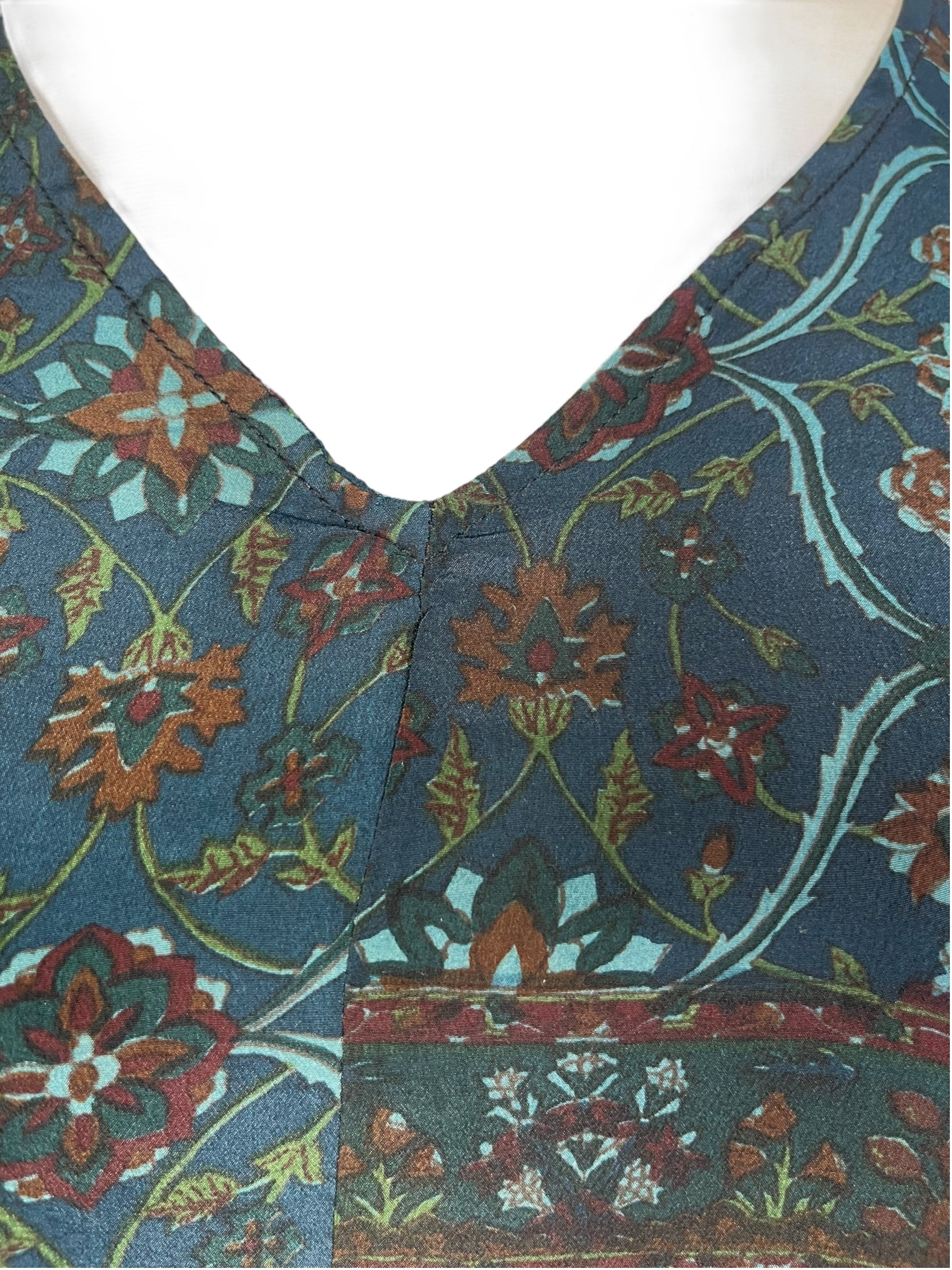 SOLD  PRC7037 Avatar Pure Silk Waterfall Top