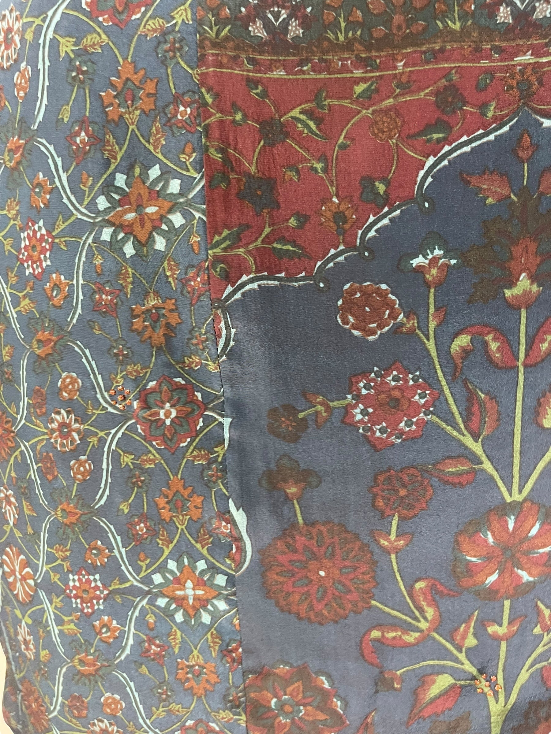 SOLD  PRC7037 Avatar Pure Silk Waterfall Top