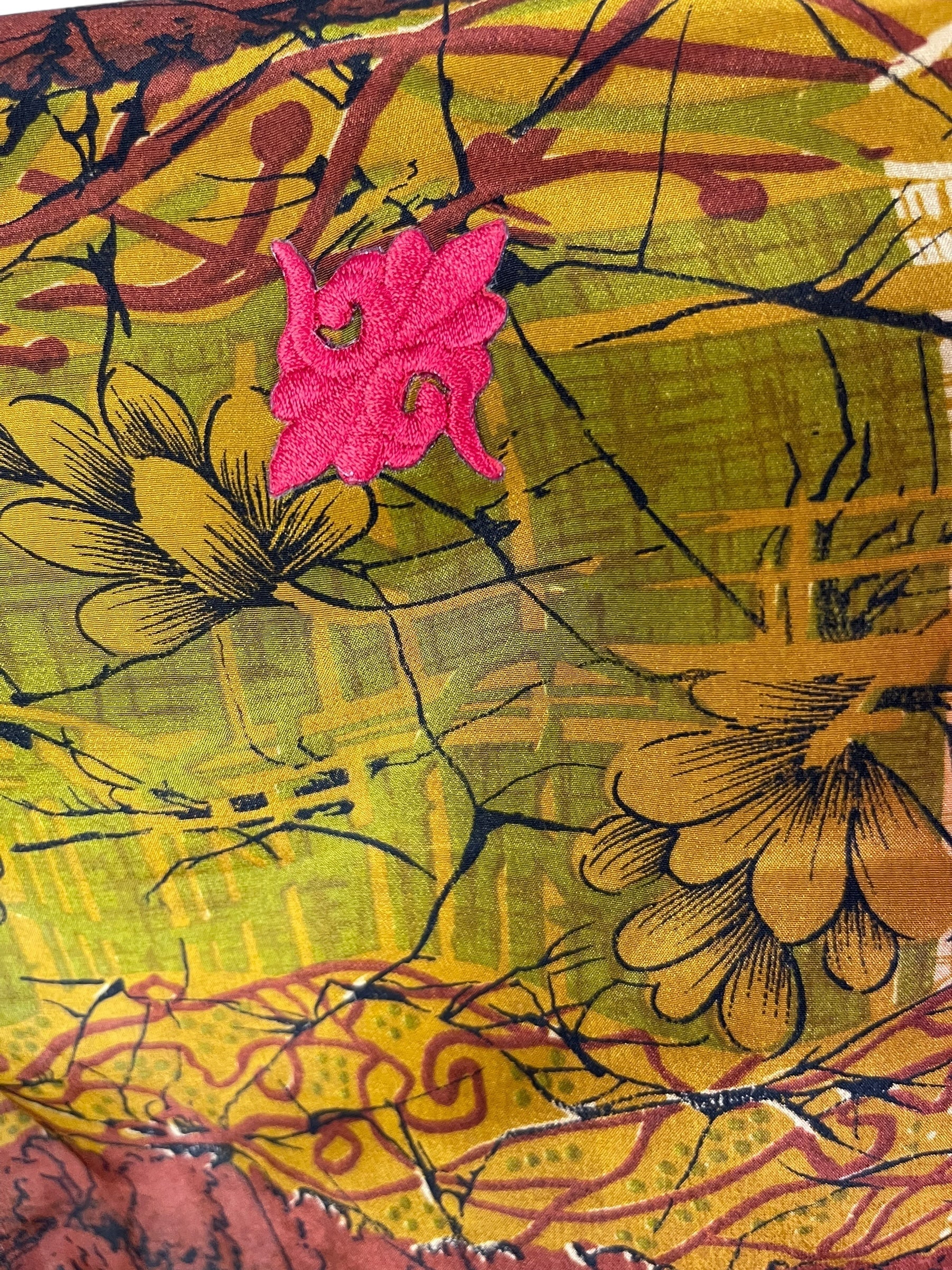 PRC6861 Avatar Pure Silk Waterfall Top