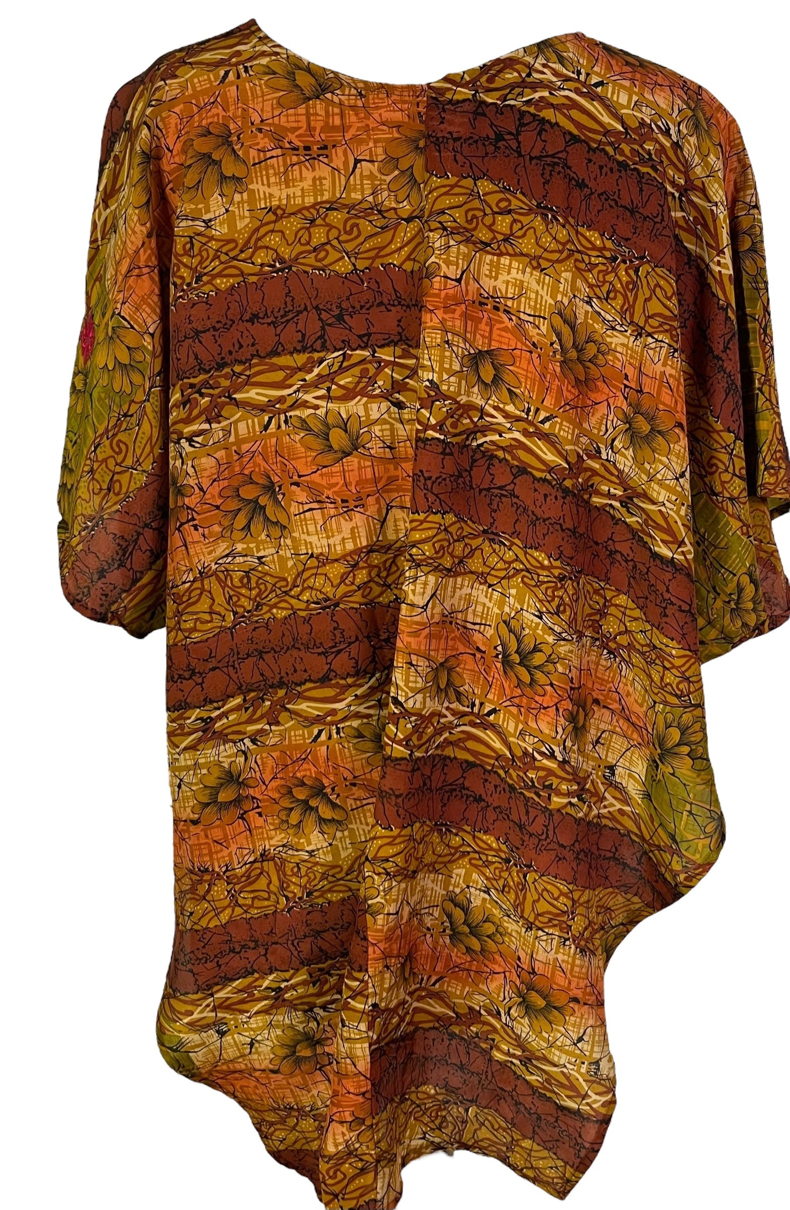 PRC6861 Avatar Pure Silk Waterfall Top