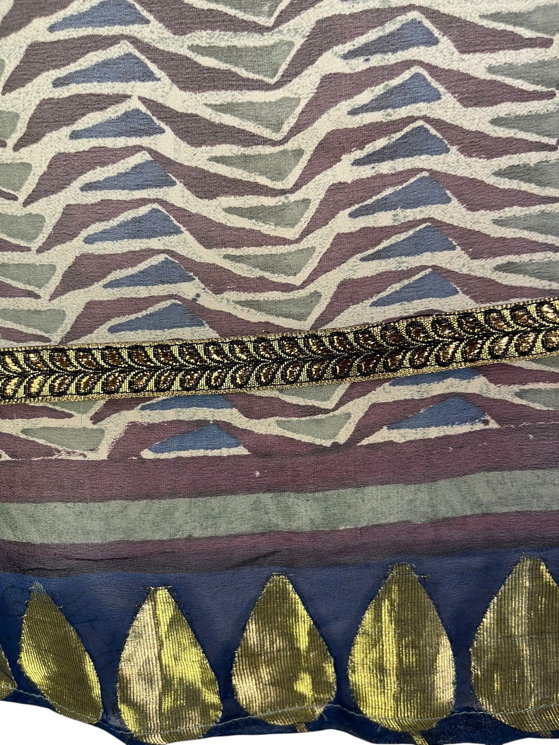 PRG7210 Sheer Avatar Pure Silk Boxy Top