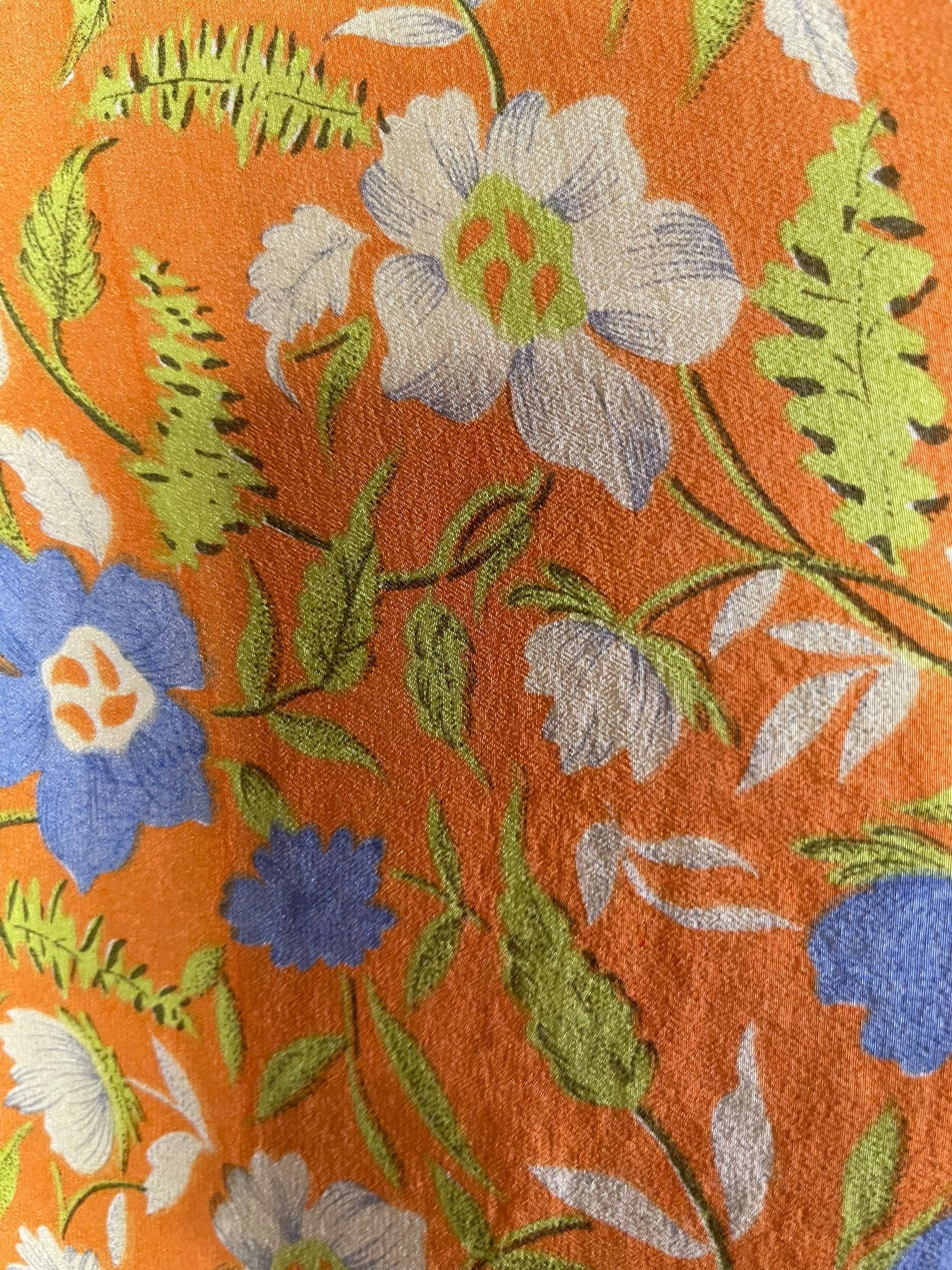 PRC6823 Avatar Pure Silk Capelet Poncho