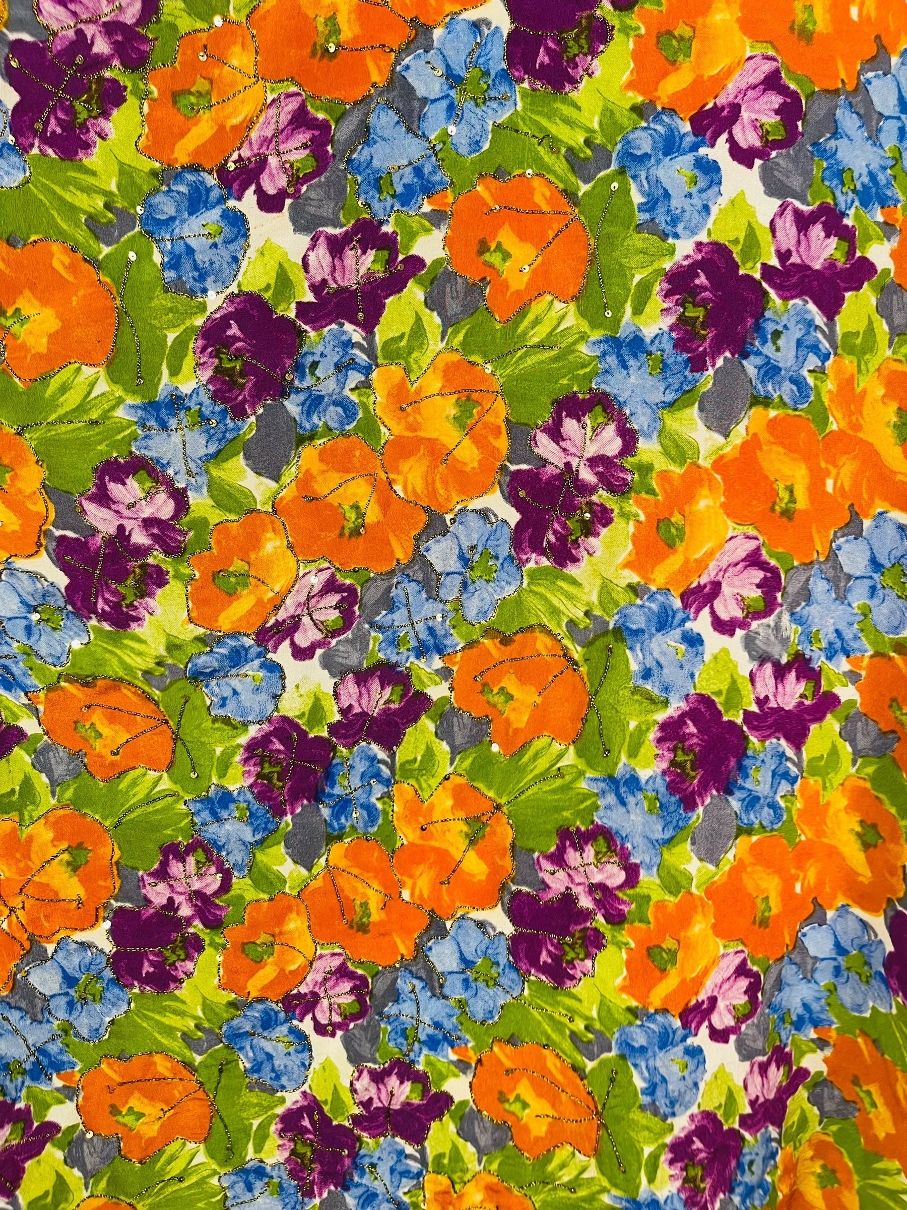 PRC7474 Avatar Pure Silk Short Kaftan Tunic with Slits