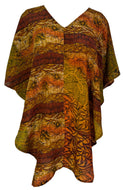 PRC6861 Avatar Pure Silk Waterfall Top