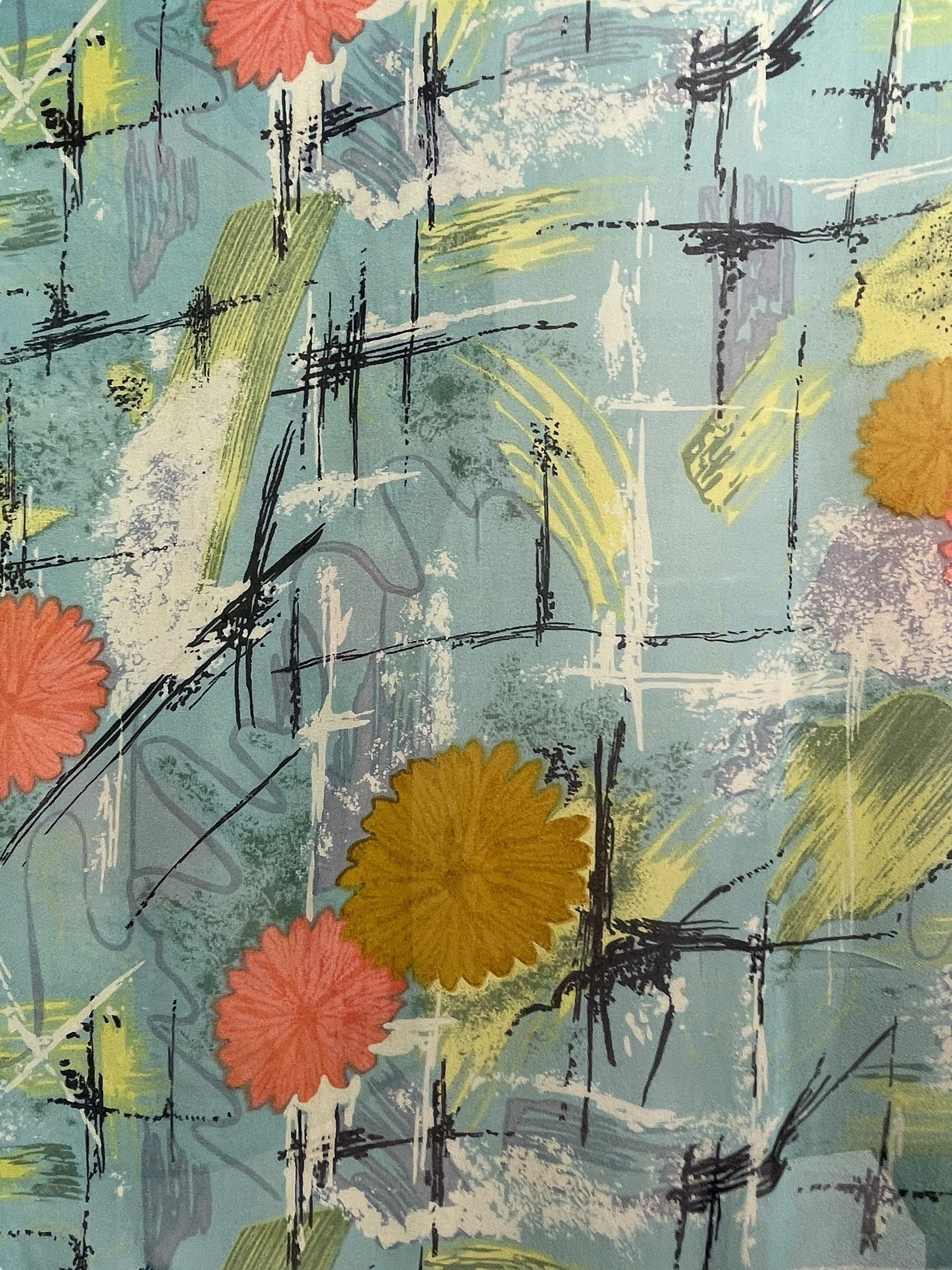 SOLD  PRG7709 Sheer Avatar Pure Silk Short Kaftan Tunic with Slits