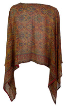 Load image into Gallery viewer, PRG7189 Sheer Avatar Pure Silk Capelet Poncho
