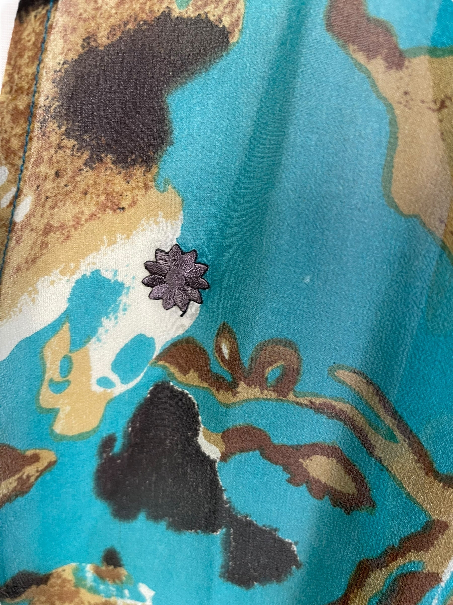 PRG7058 Sheer Avatar Pure Silk Cardigan