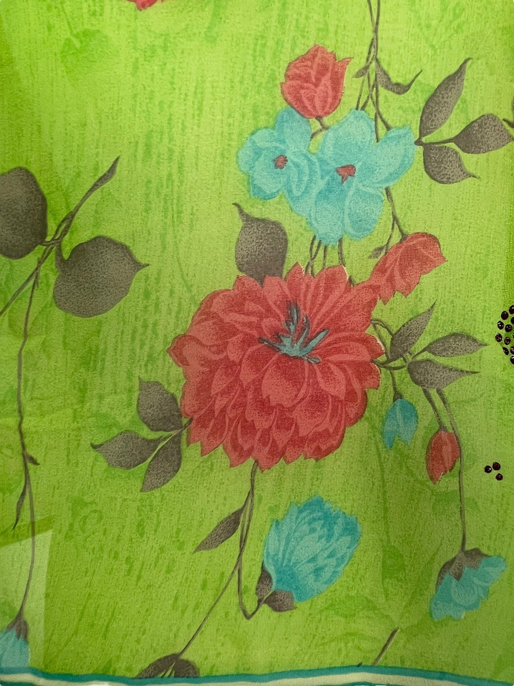 PRG4908 Sheer Avatar Pure Silk Boxy Top