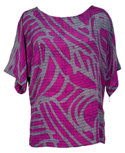Load image into Gallery viewer, PRC7031 Avatar Pure Silk Side Slit Top
