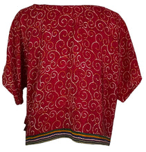 Load image into Gallery viewer, PRC5694 Avatar Pure Silk Boxy Top
