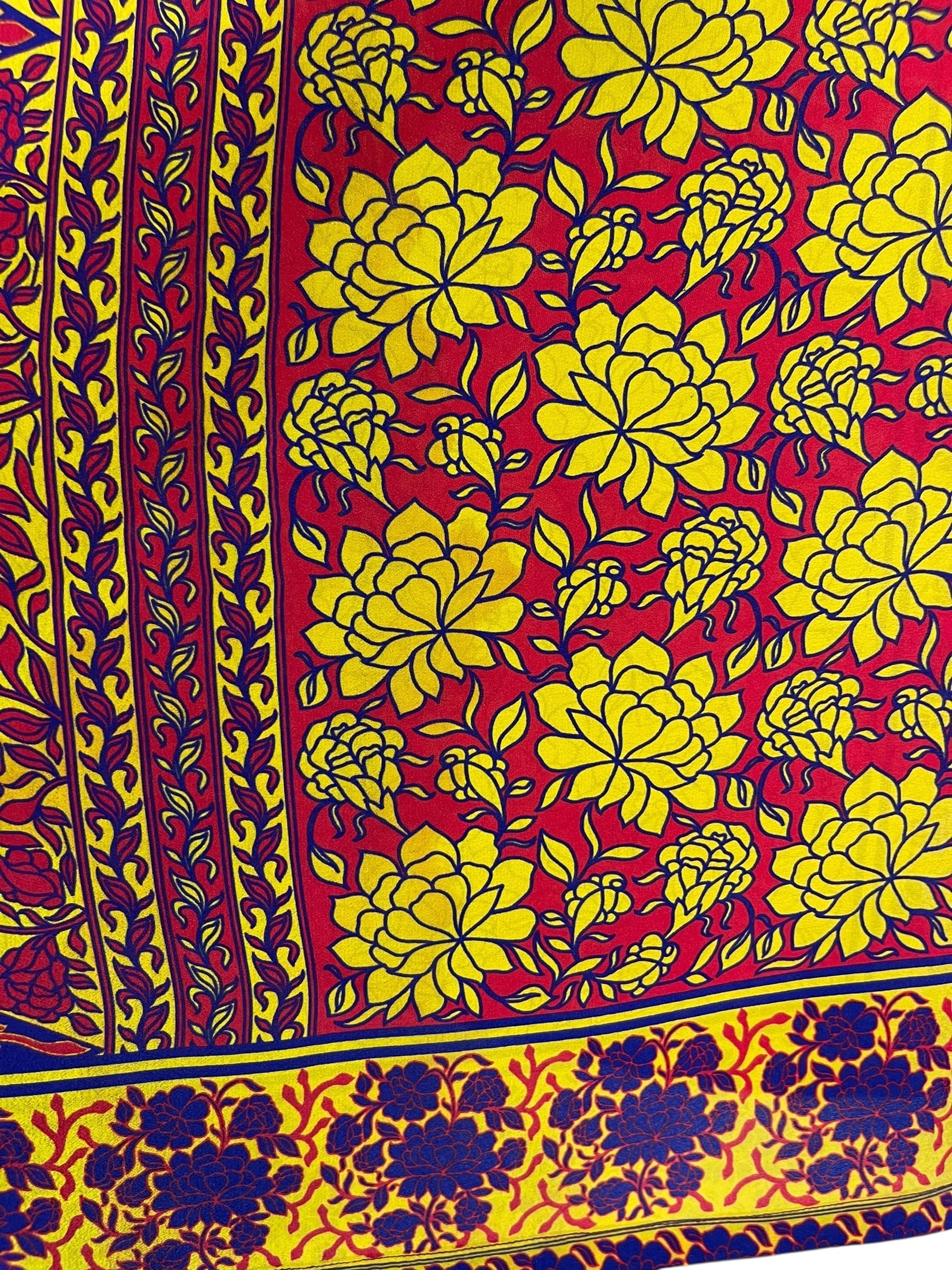 PRC6944 Avatar Pure Silk Capelet Poncho