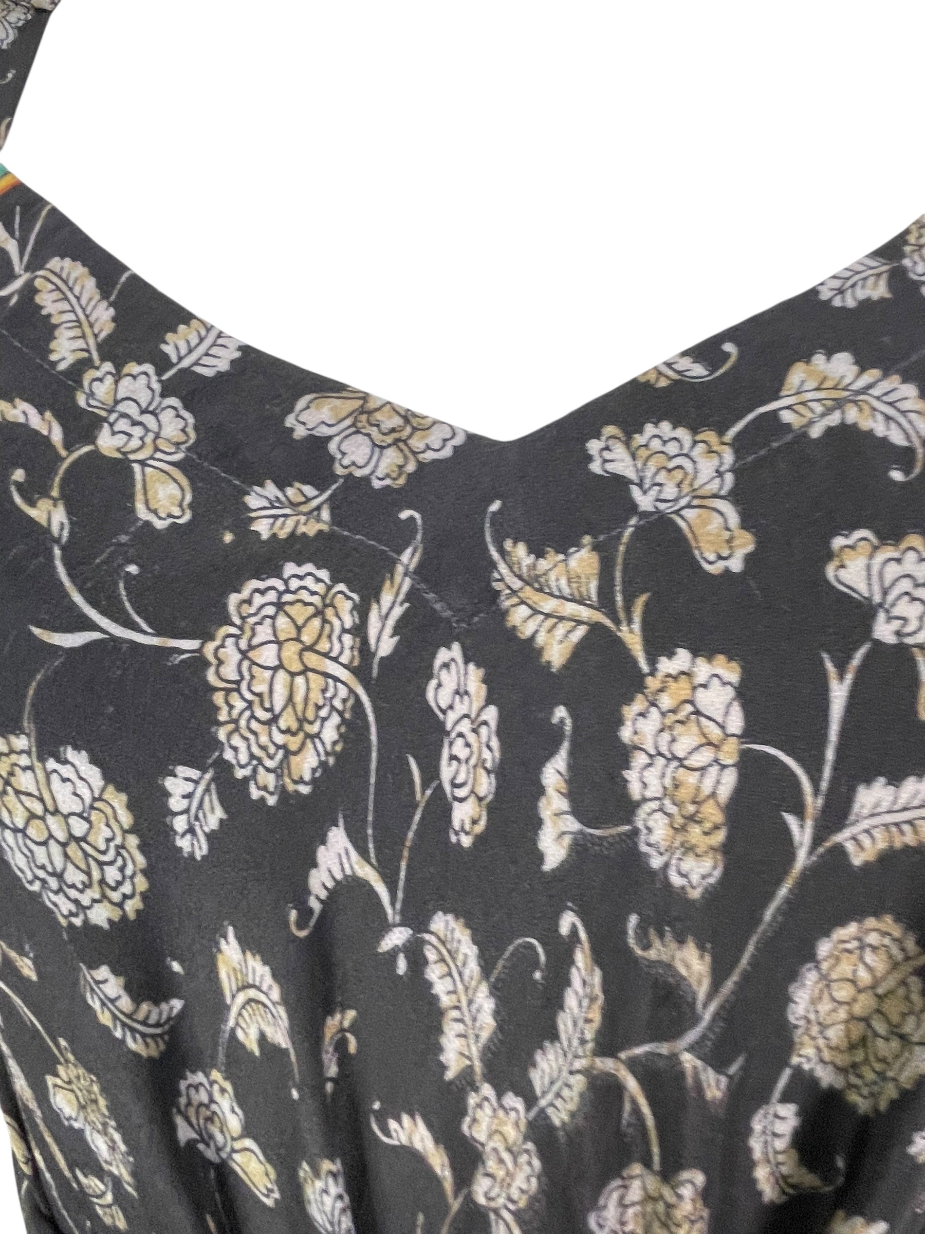 PRC7693 Avatar Pure Silk Maxi Dress with Belt