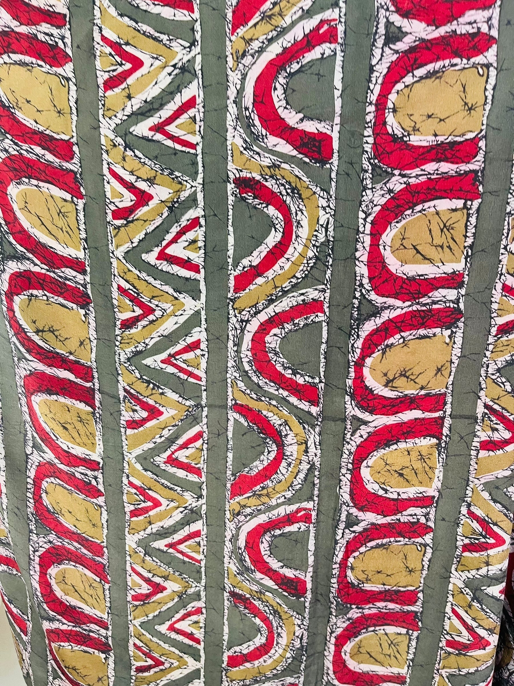 PRC7469 Avatar Pure Silk Midi Length Kaftan