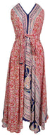 PRC7677 Avatar Pure Silk Maxi Dress with Belt