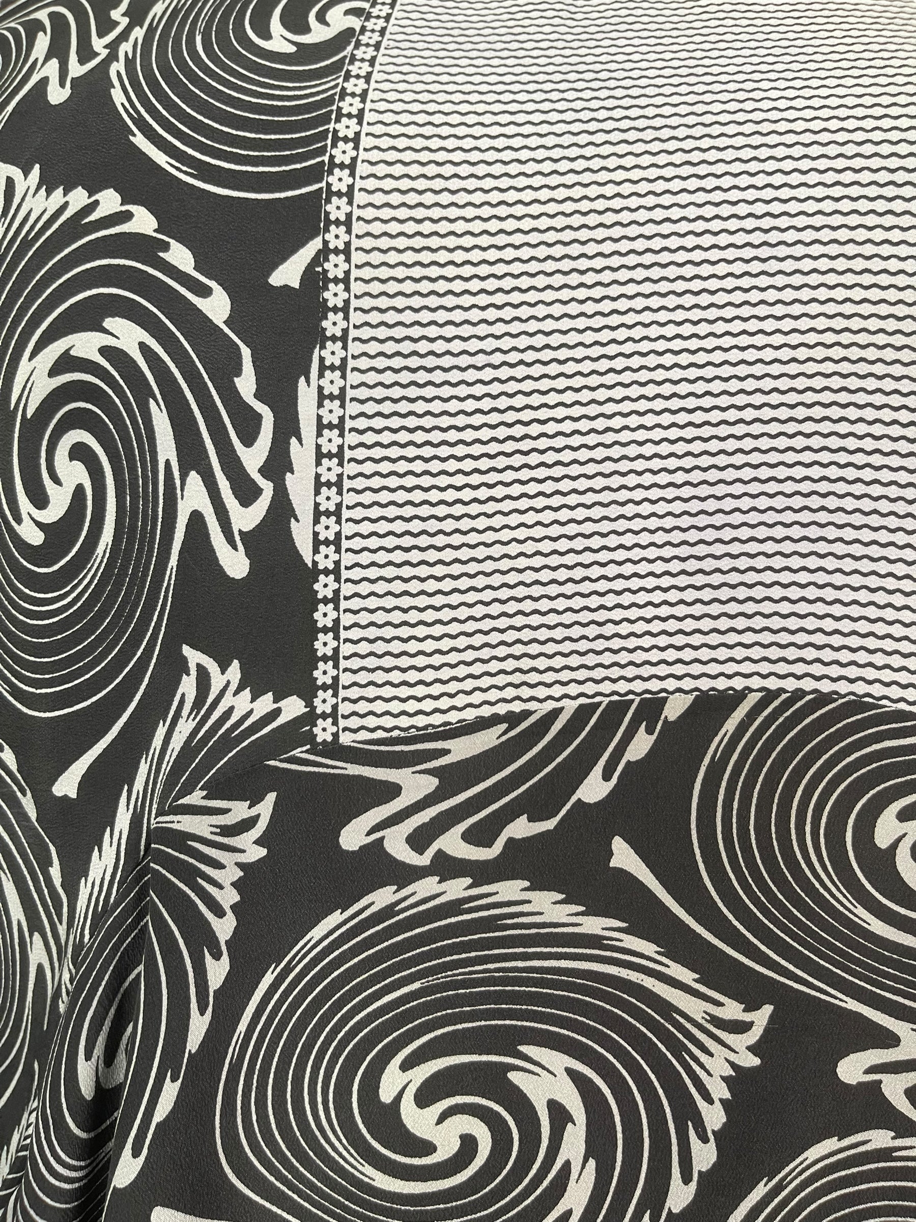 PRC7816 Avatar Pure Silk Sculptural Long Tunic Dress