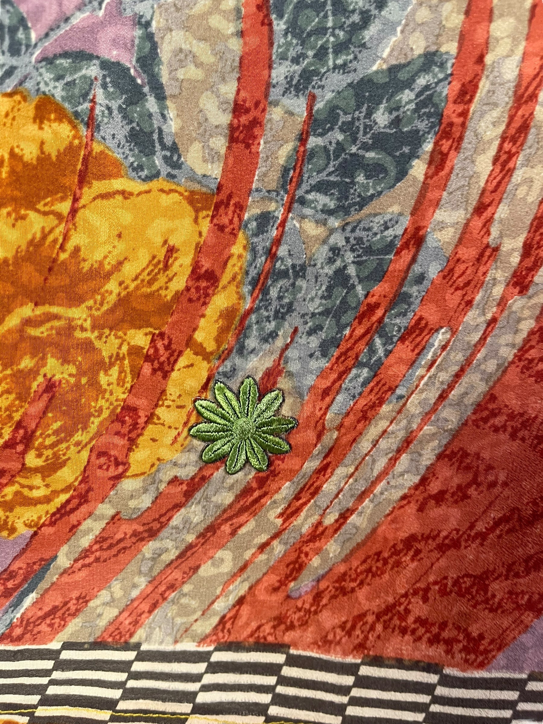 PRC6702 Avatar Pure Silk Capelet Poncho