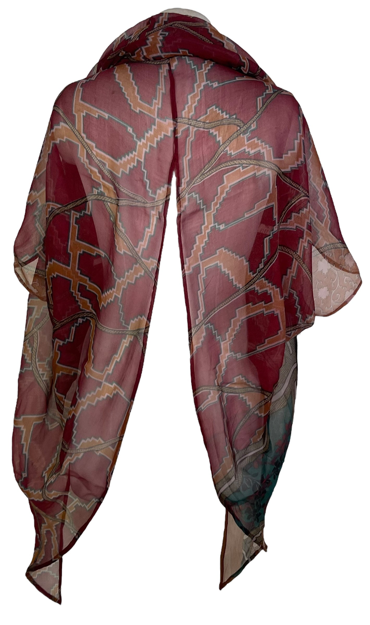 PRG6856 Sheer Avatar Pure Silk Cardigan