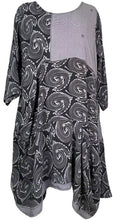 Load image into Gallery viewer, PRC7816 Avatar Pure Silk Sculptural Long Tunic Dress
