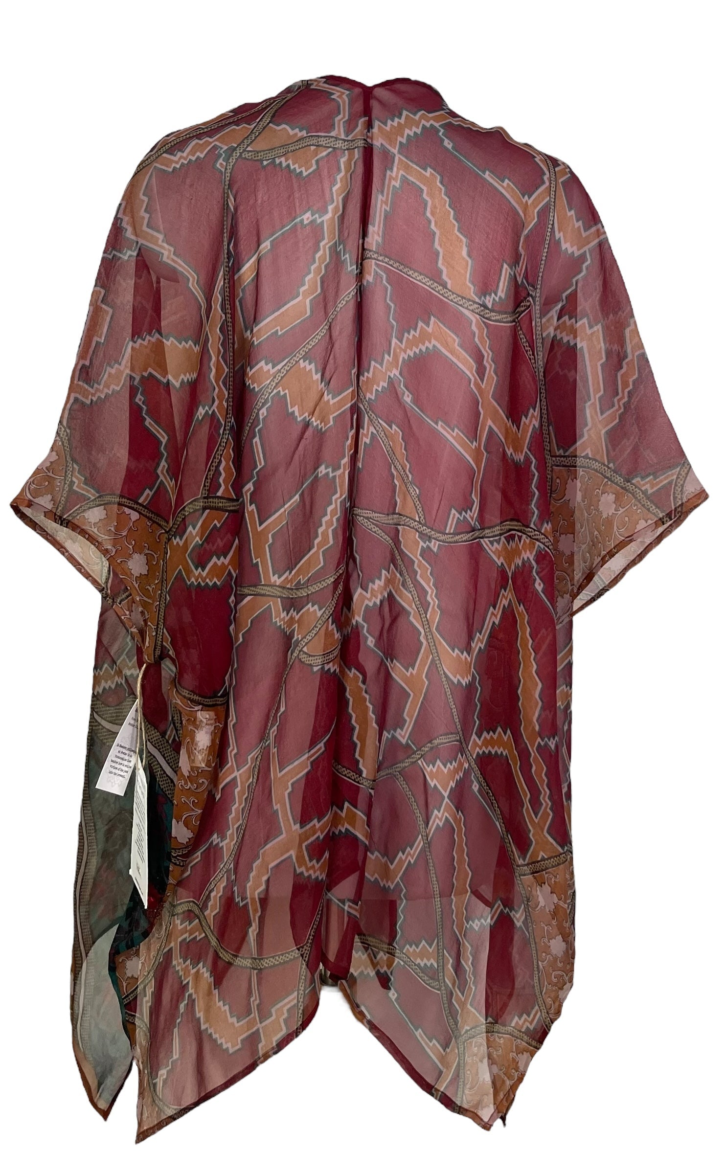 PRG6856 Sheer Avatar Pure Silk Cardigan