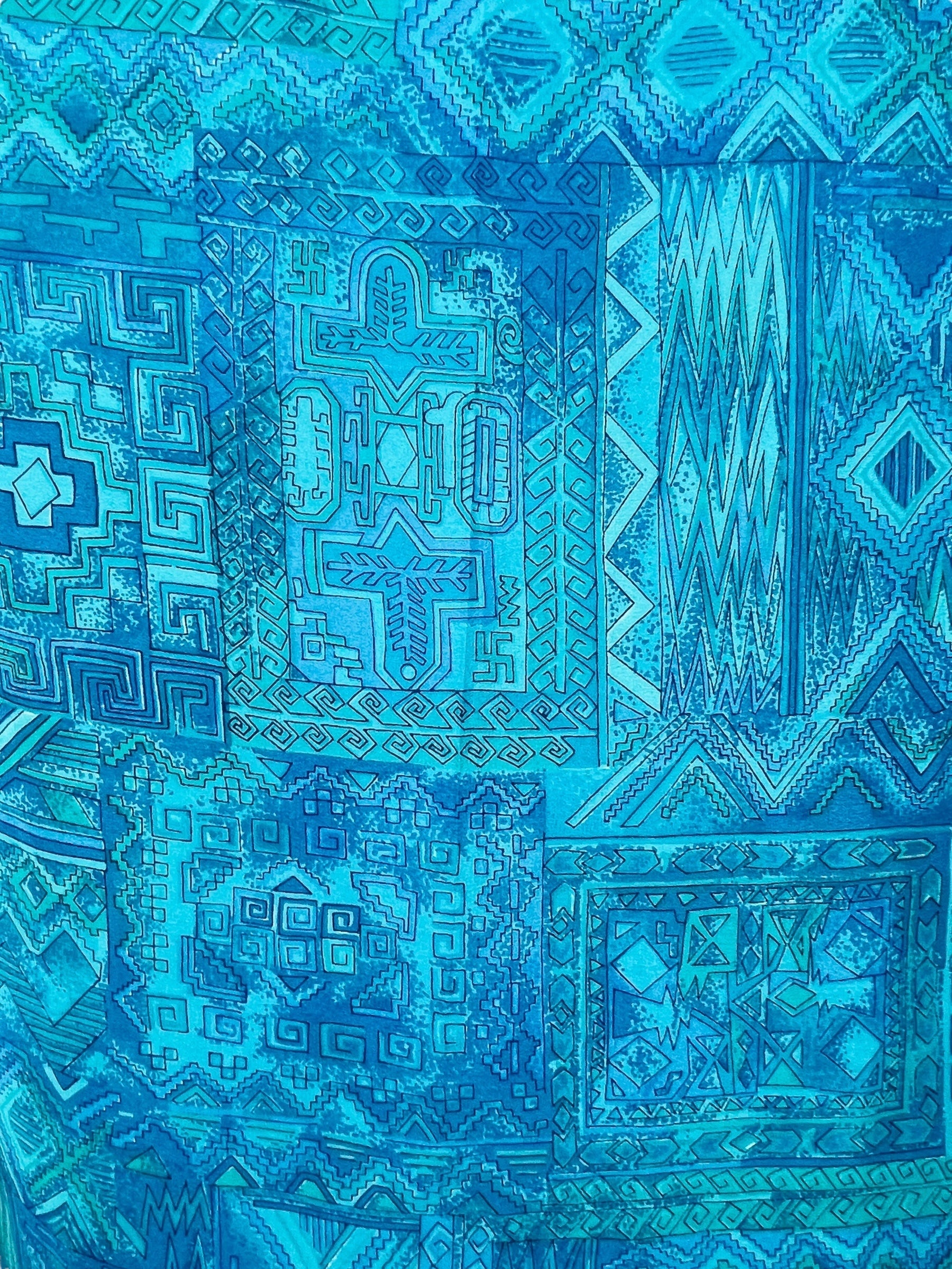 SOLD  PRC7684 Avatar Pure Silk Bolero