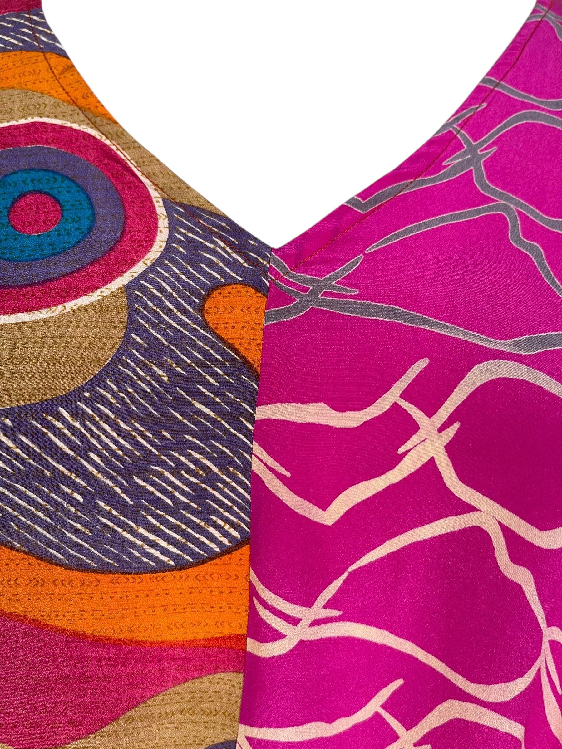 PRC6992 Avatar Pure Silk Waterfall Top