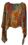 PRC6702 Avatar Pure Silk Capelet Poncho