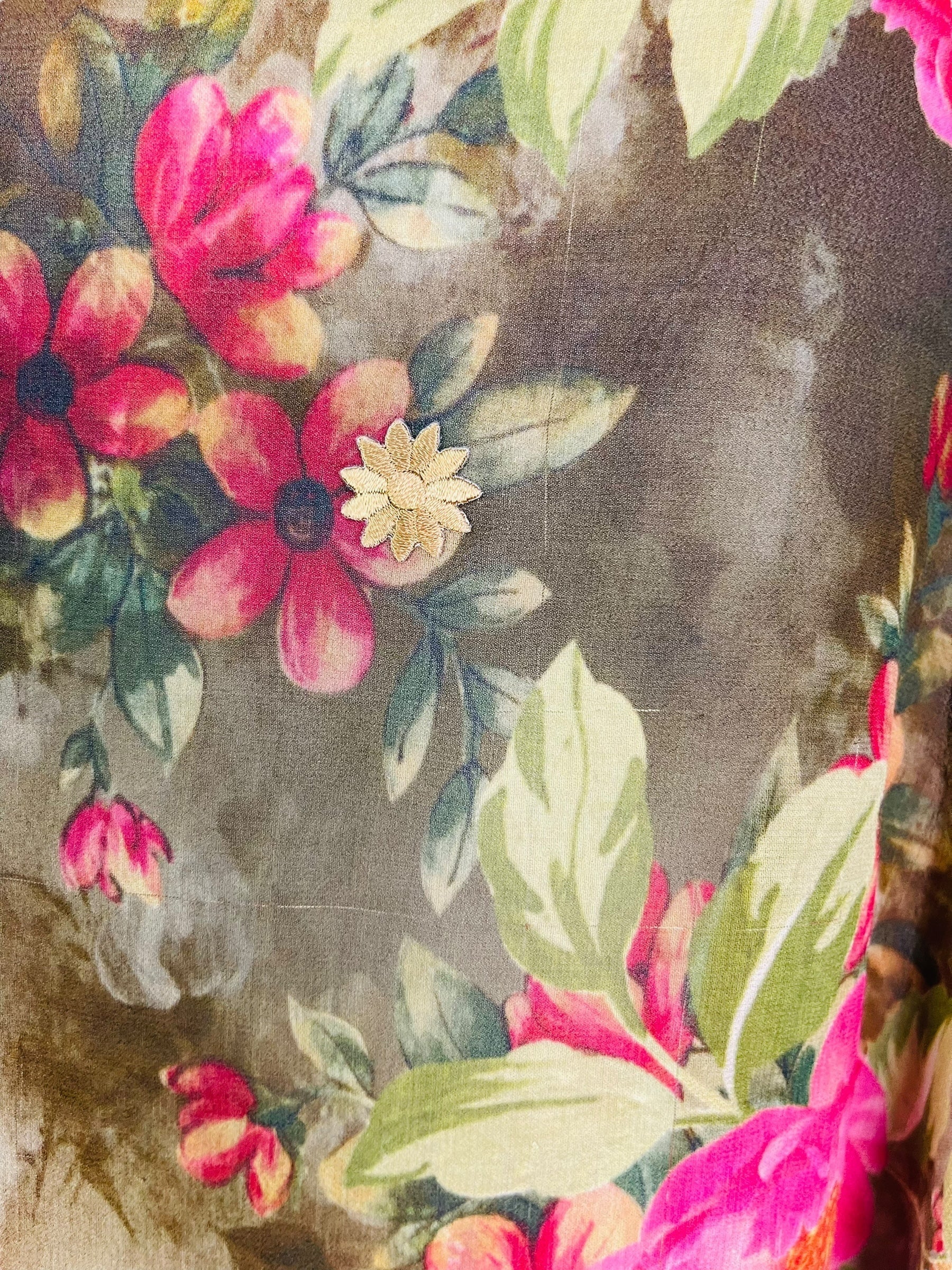 SOLD  PRG7356 Sheer Avatar Pure Silk Shrug