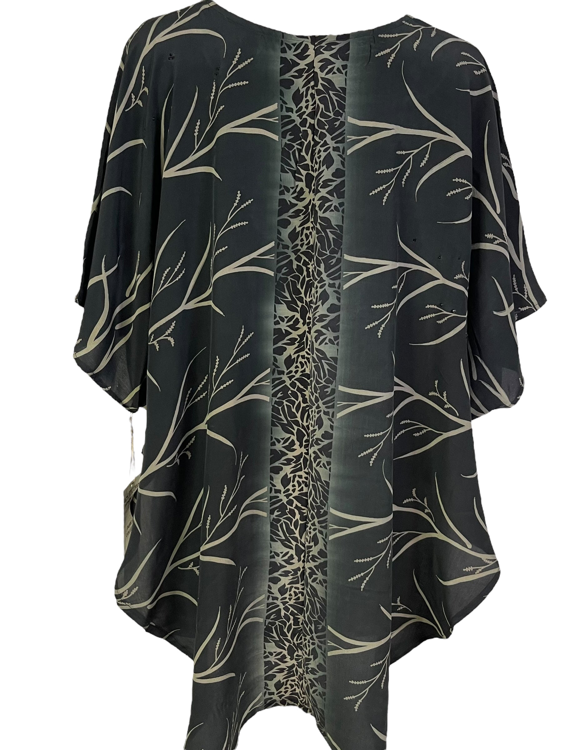 PRC6965 Avatar Pure Silk Waterfall Top
