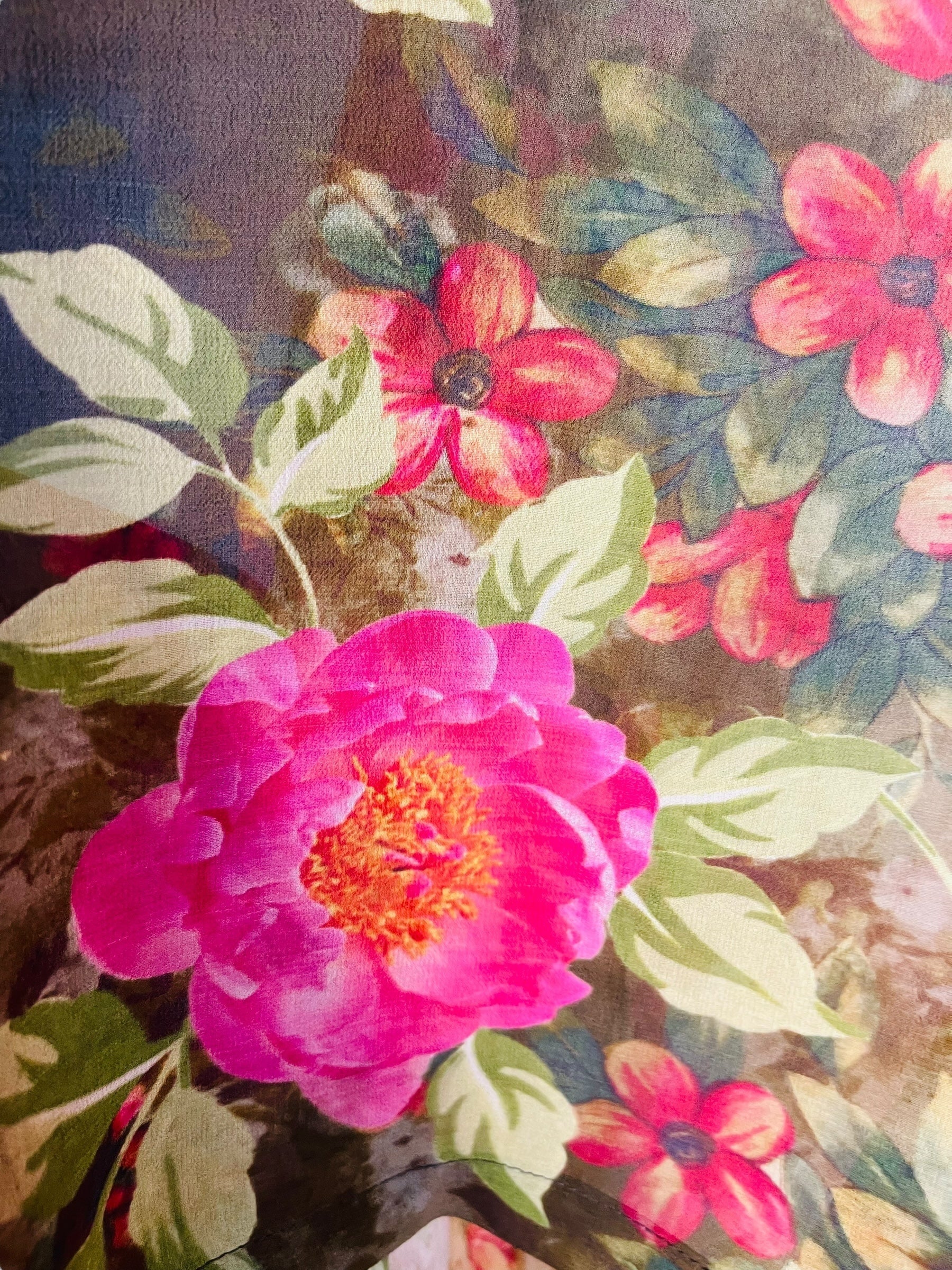 SOLD  PRG7356 Sheer Avatar Pure Silk Shrug